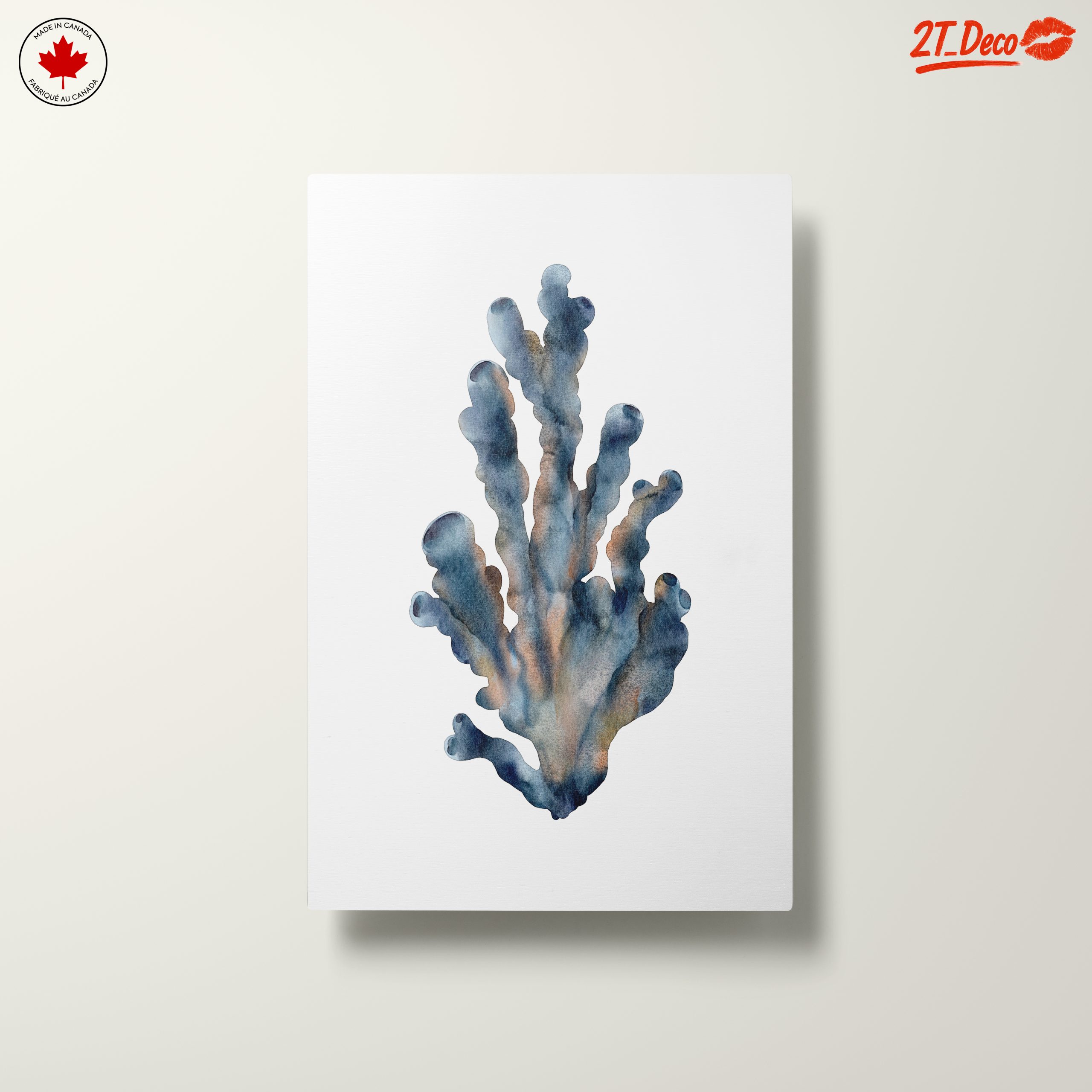 Elegant Abstract Marine Life Art - Image 10