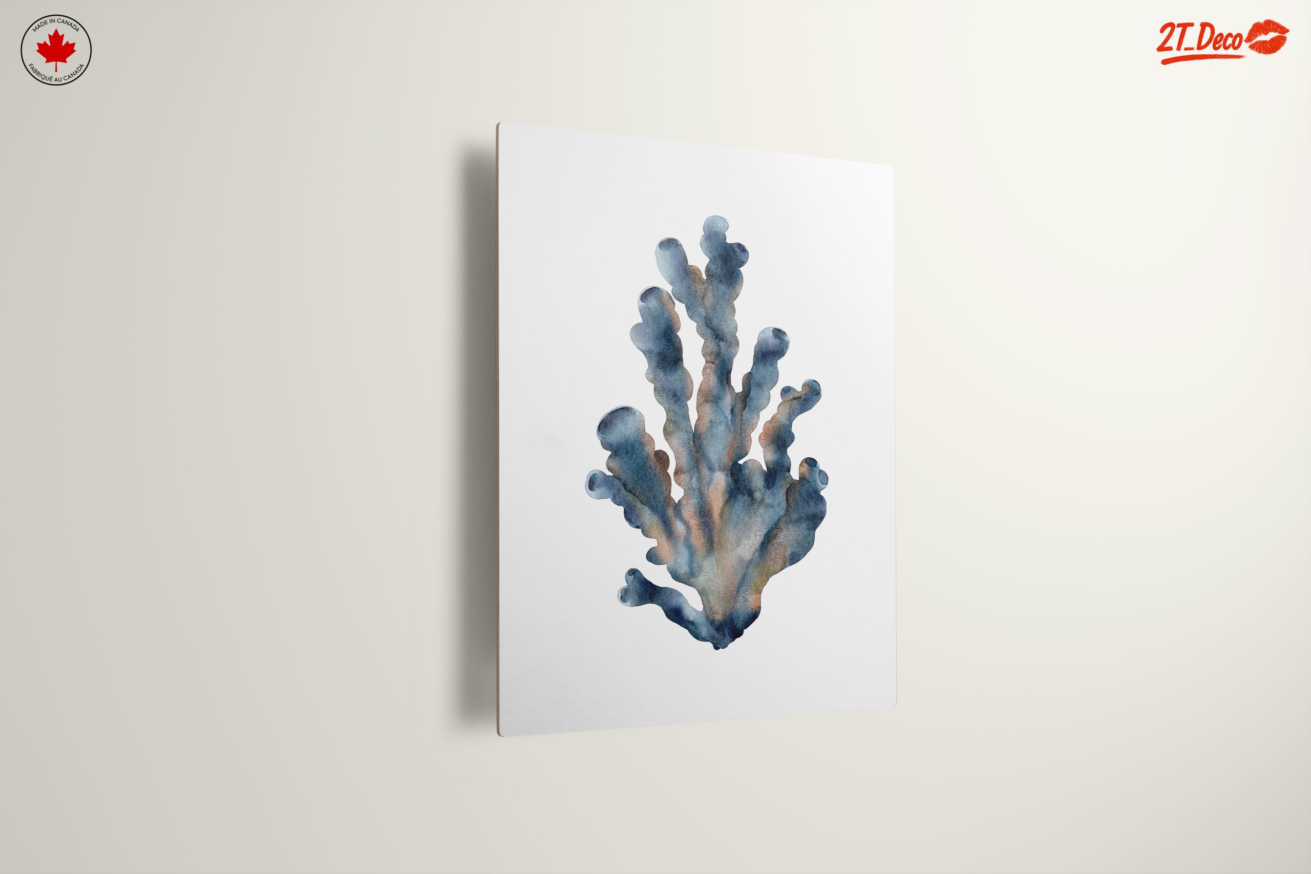 Elegant Abstract Marine Life Art - Image 13