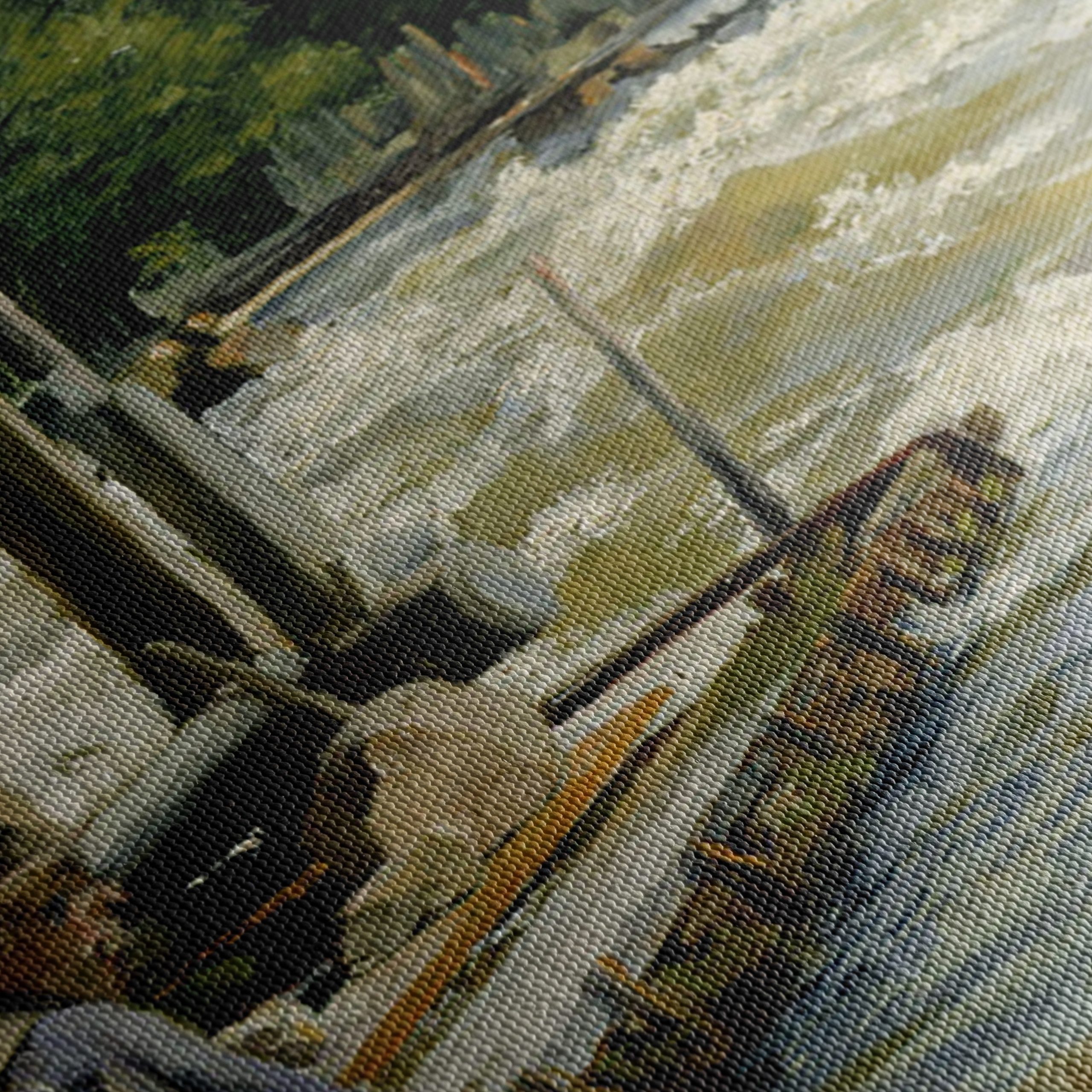 Fishermen by the River in Adventure Landscape - Image 5