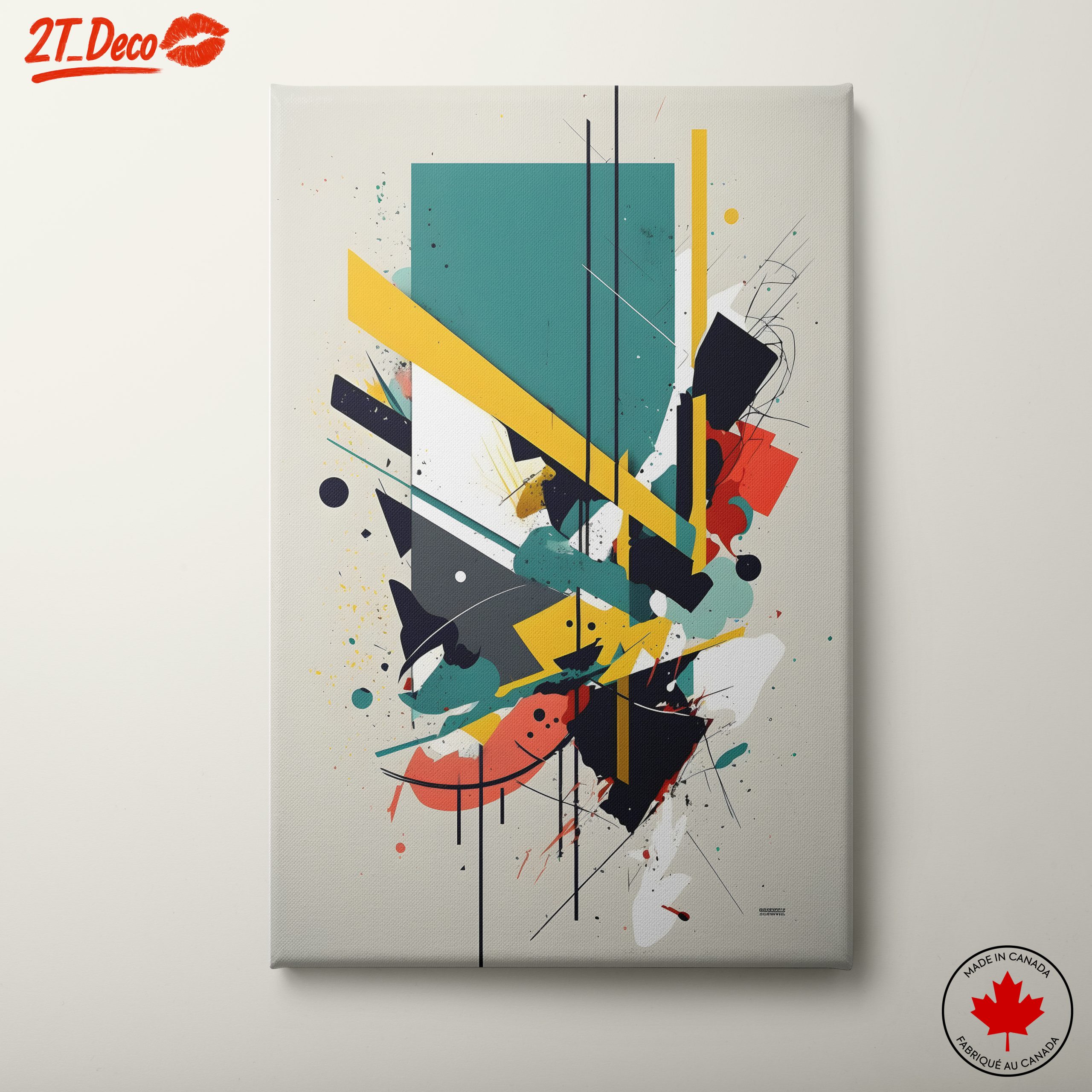 Vibrant Colorful Abstract Composition 4