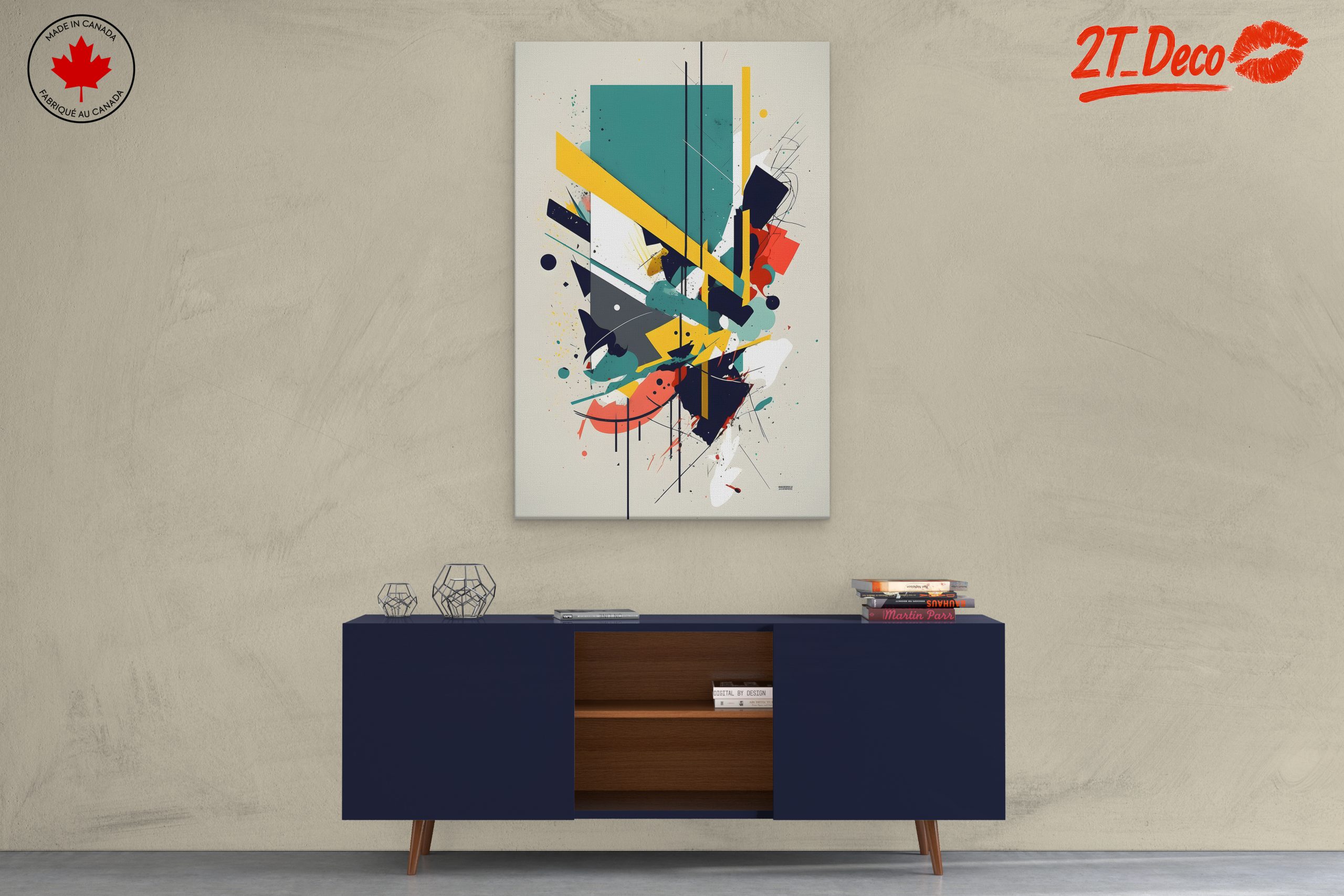 Vibrant Colorful Abstract Composition 4 - Image 3