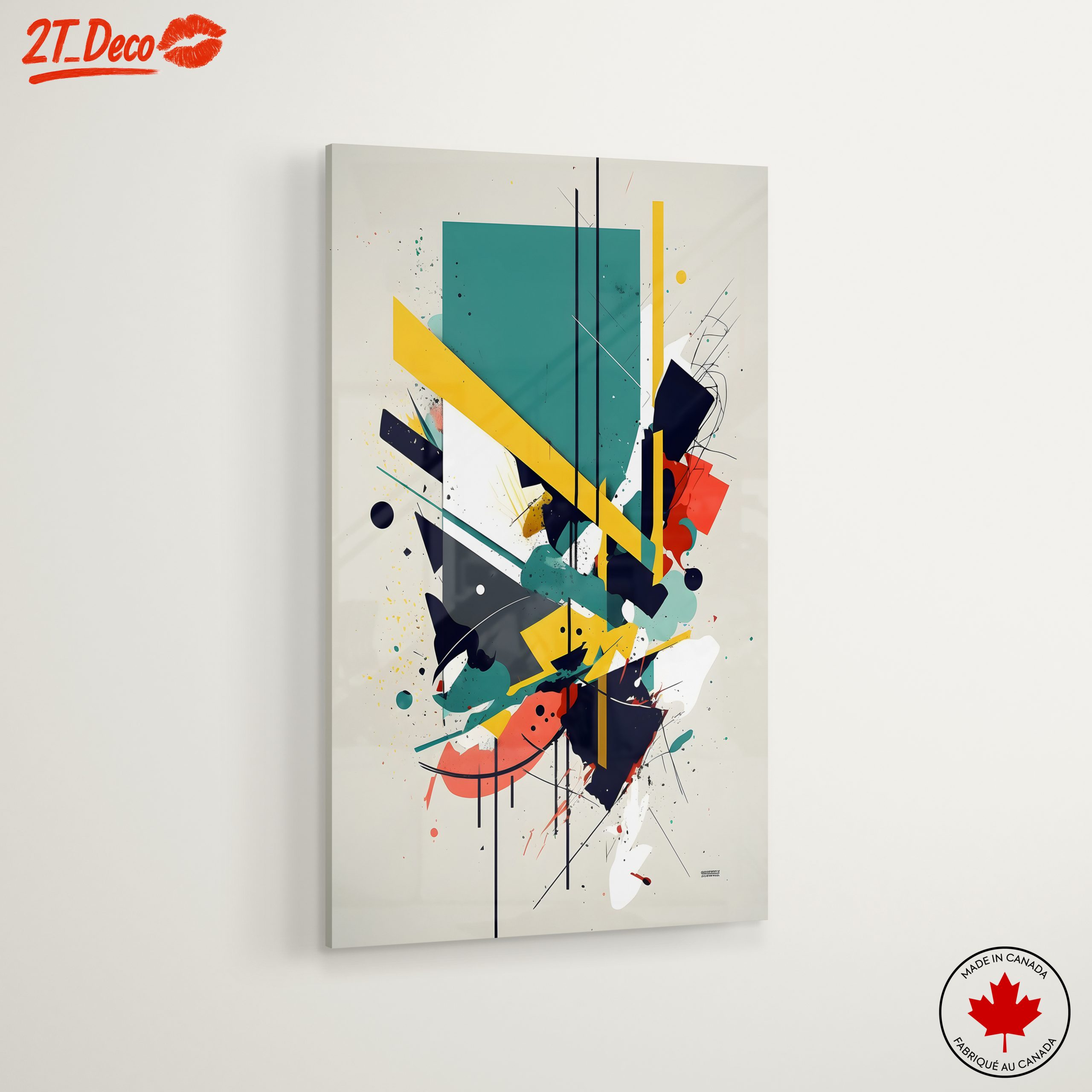 Vibrant Colorful Abstract Composition 4 - Image 6
