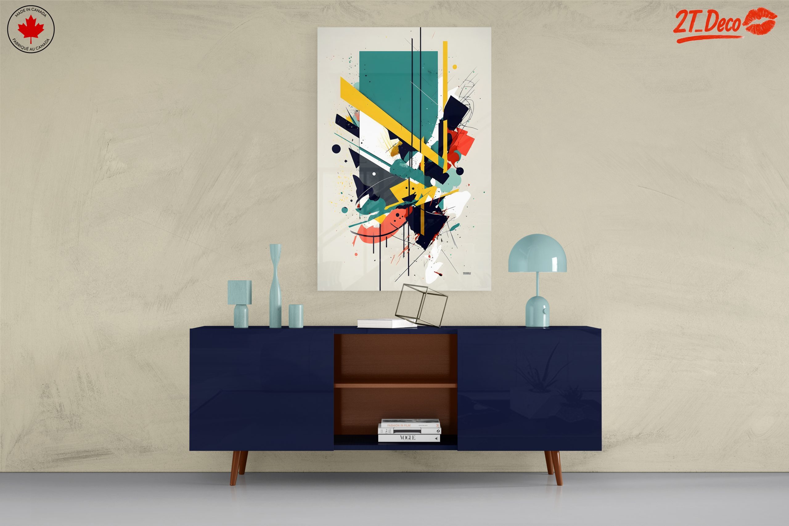 Vibrant Colorful Abstract Composition 4 - Image 8