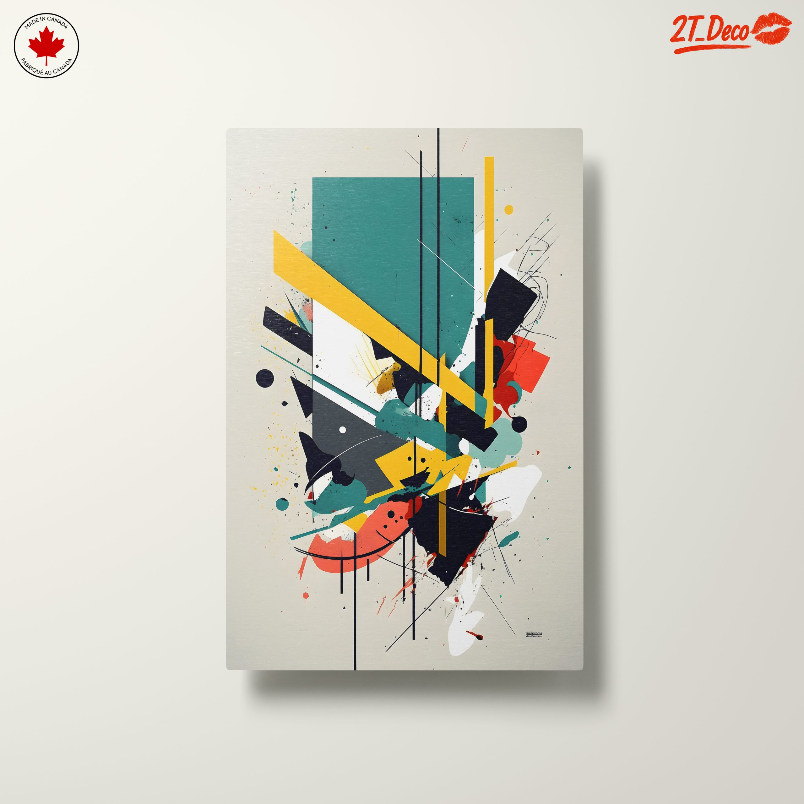 Vibrant Colorful Abstract Composition 4 - Image 10