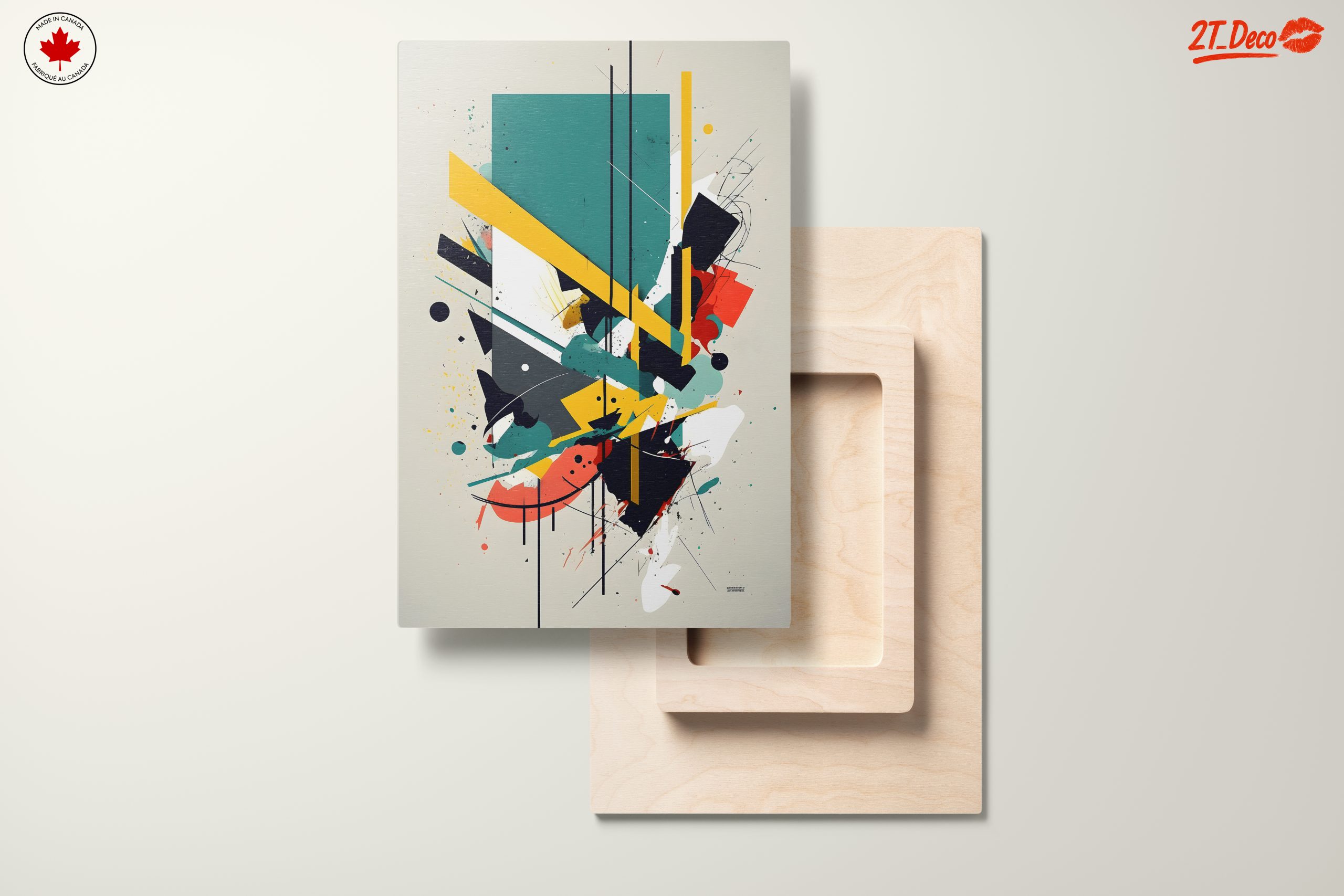 Vibrant Colorful Abstract Composition 4 - Image 11