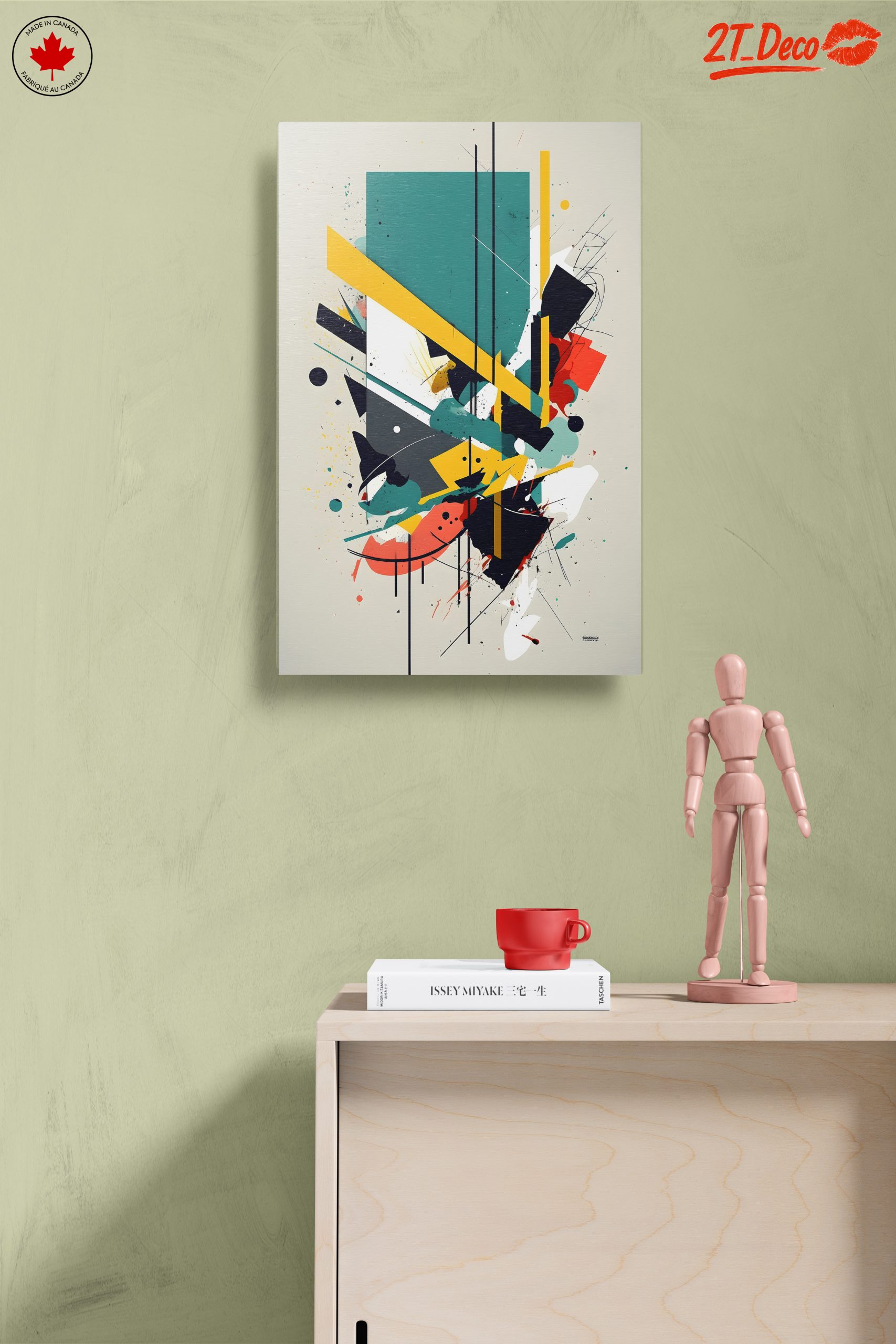 Vibrant Colorful Abstract Composition 4 - Image 14