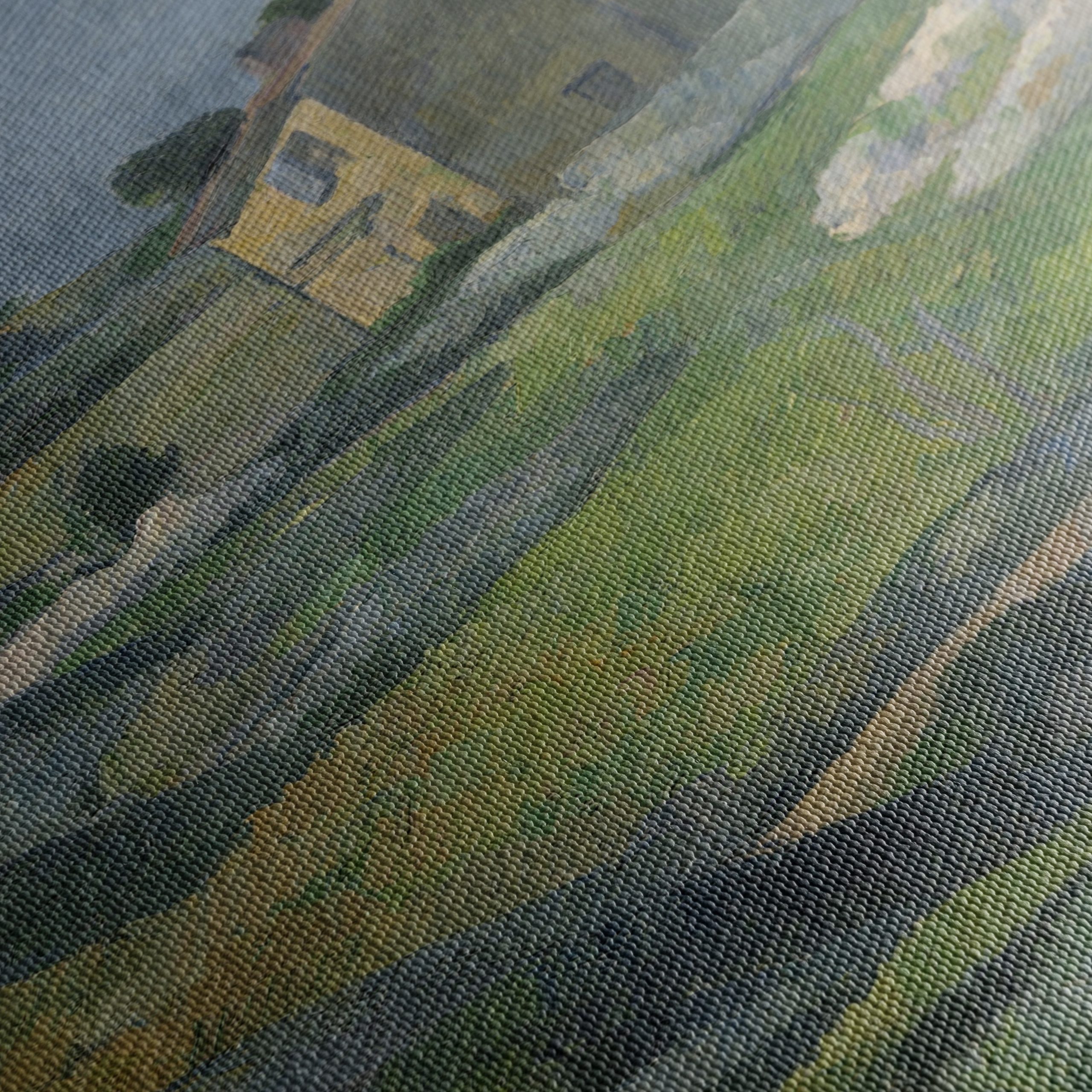 Stylized Abstract Landscape of a Building - Image 5