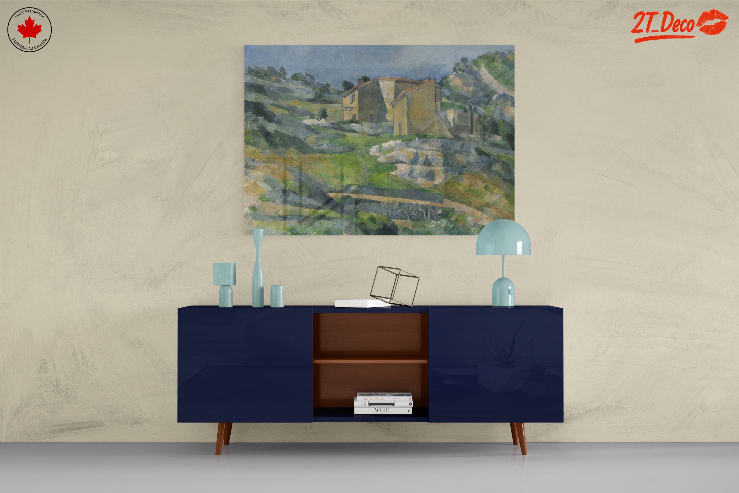 Stylized Abstract Landscape of a Building - Image 8