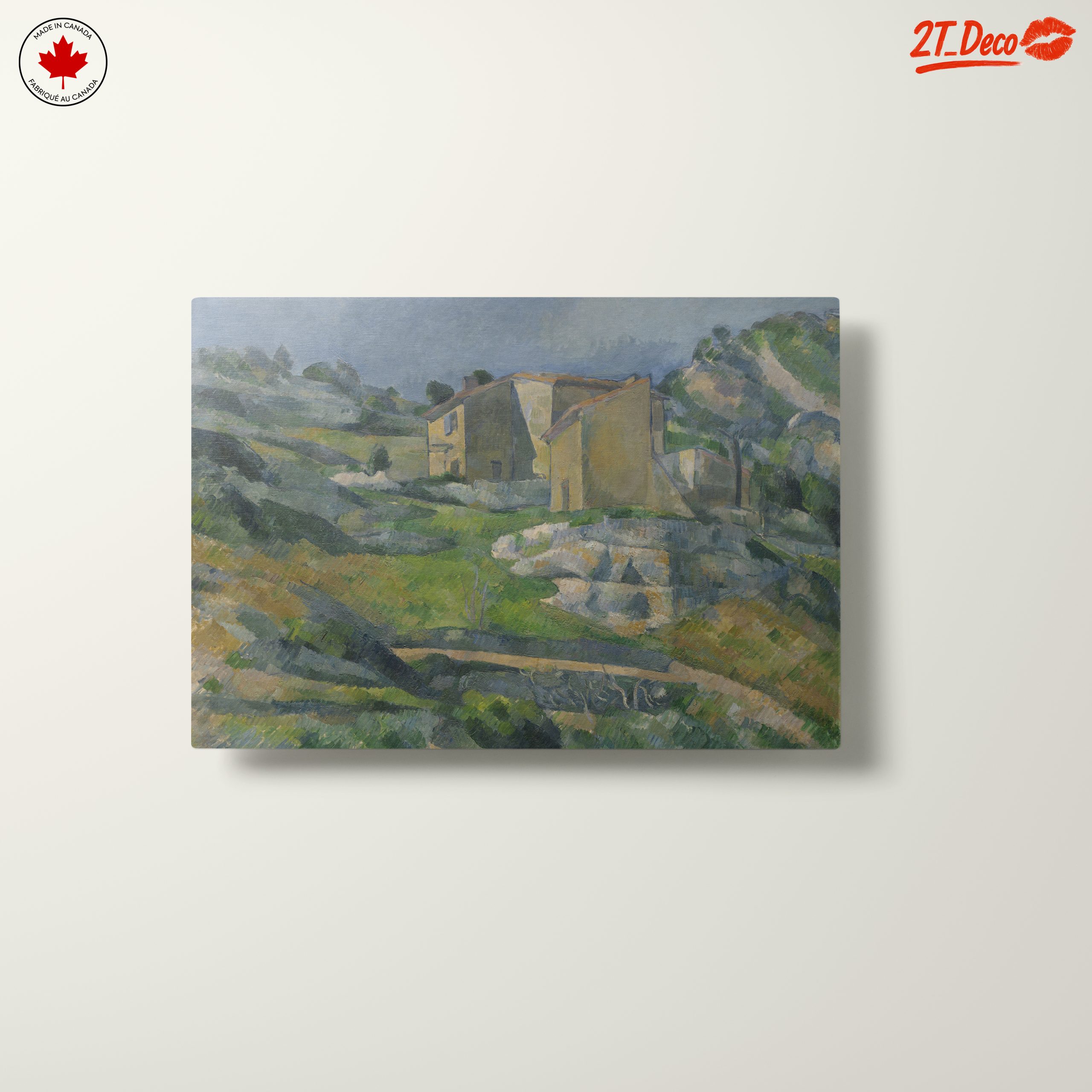Stylized Abstract Landscape of a Building - Image 10