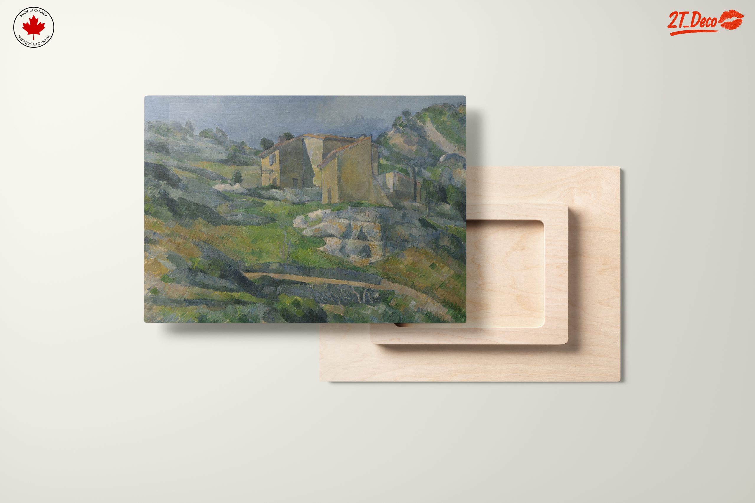 Stylized Abstract Landscape of a Building - Image 11