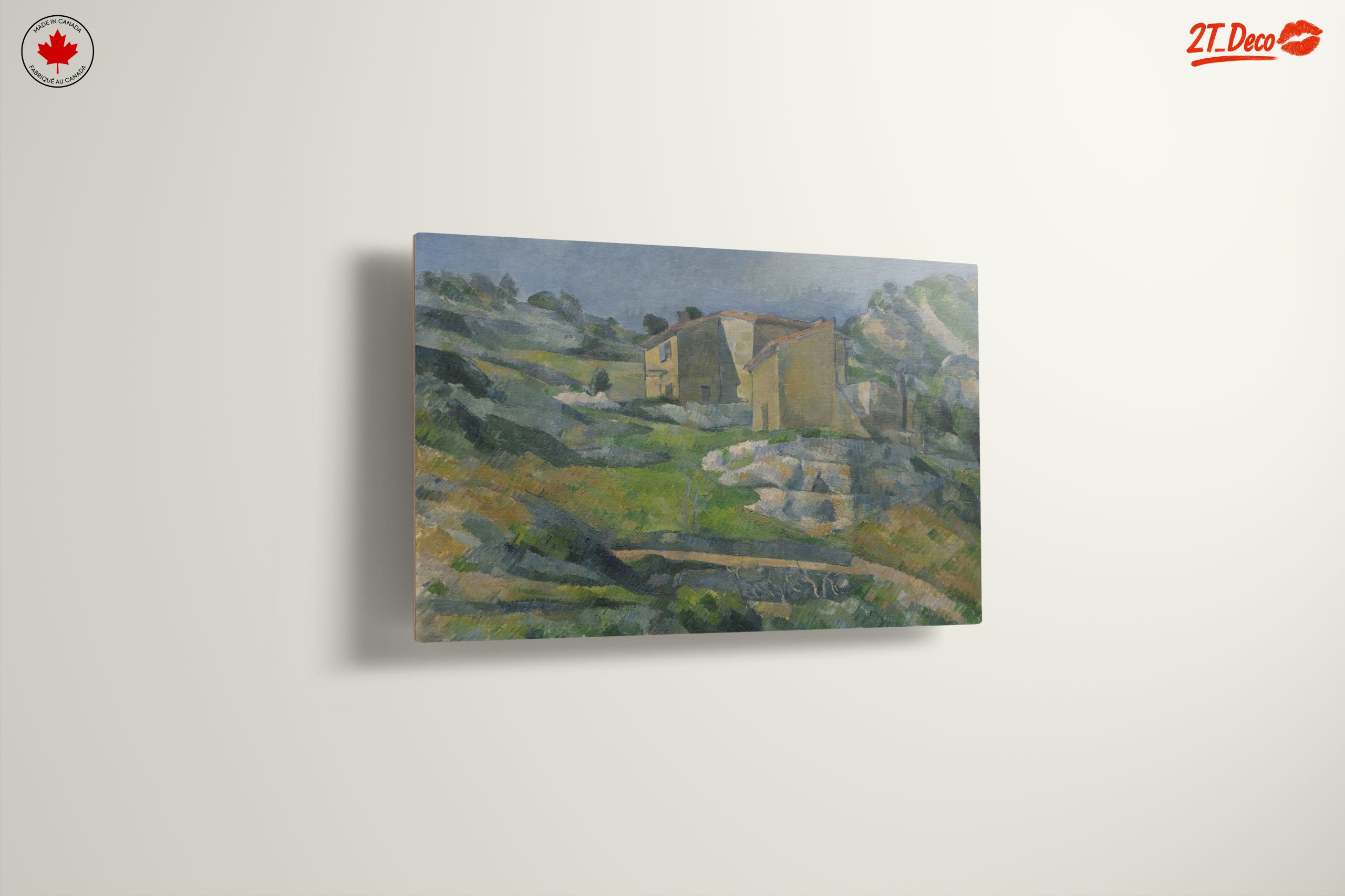 Stylized Abstract Landscape of a Building - Image 13