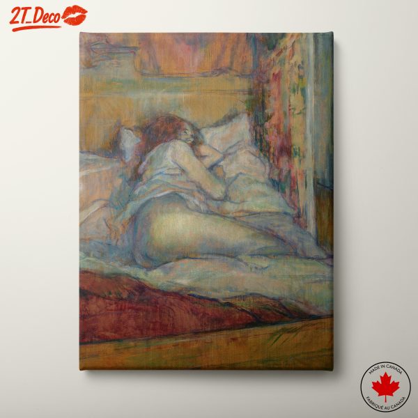 Intimate Modern Artistic Portrait of a Sleeping Figure