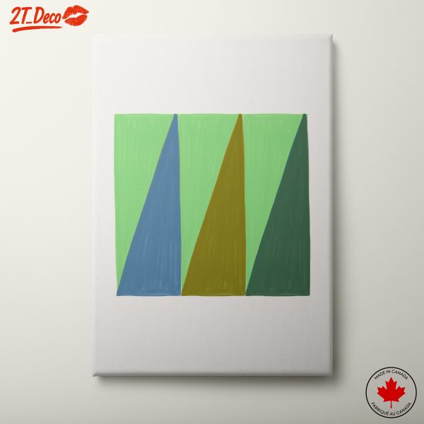 Stylized Geometric Abstract Artwork
