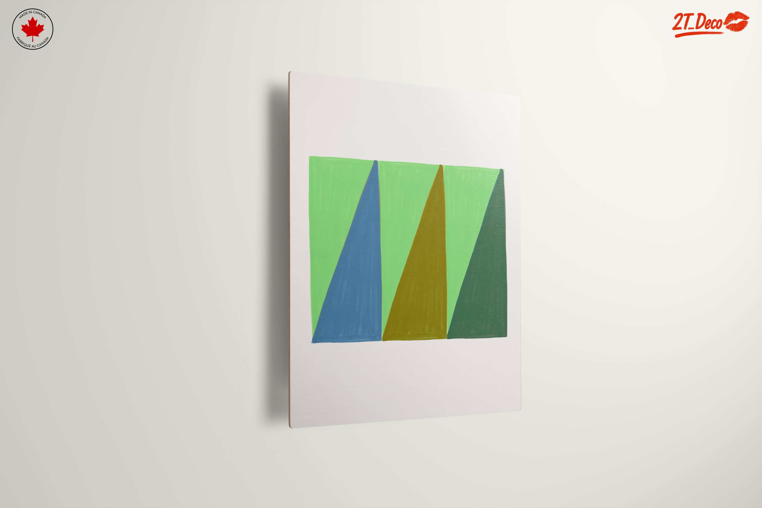 Stylized Geometric Abstract Artwork - Image 13