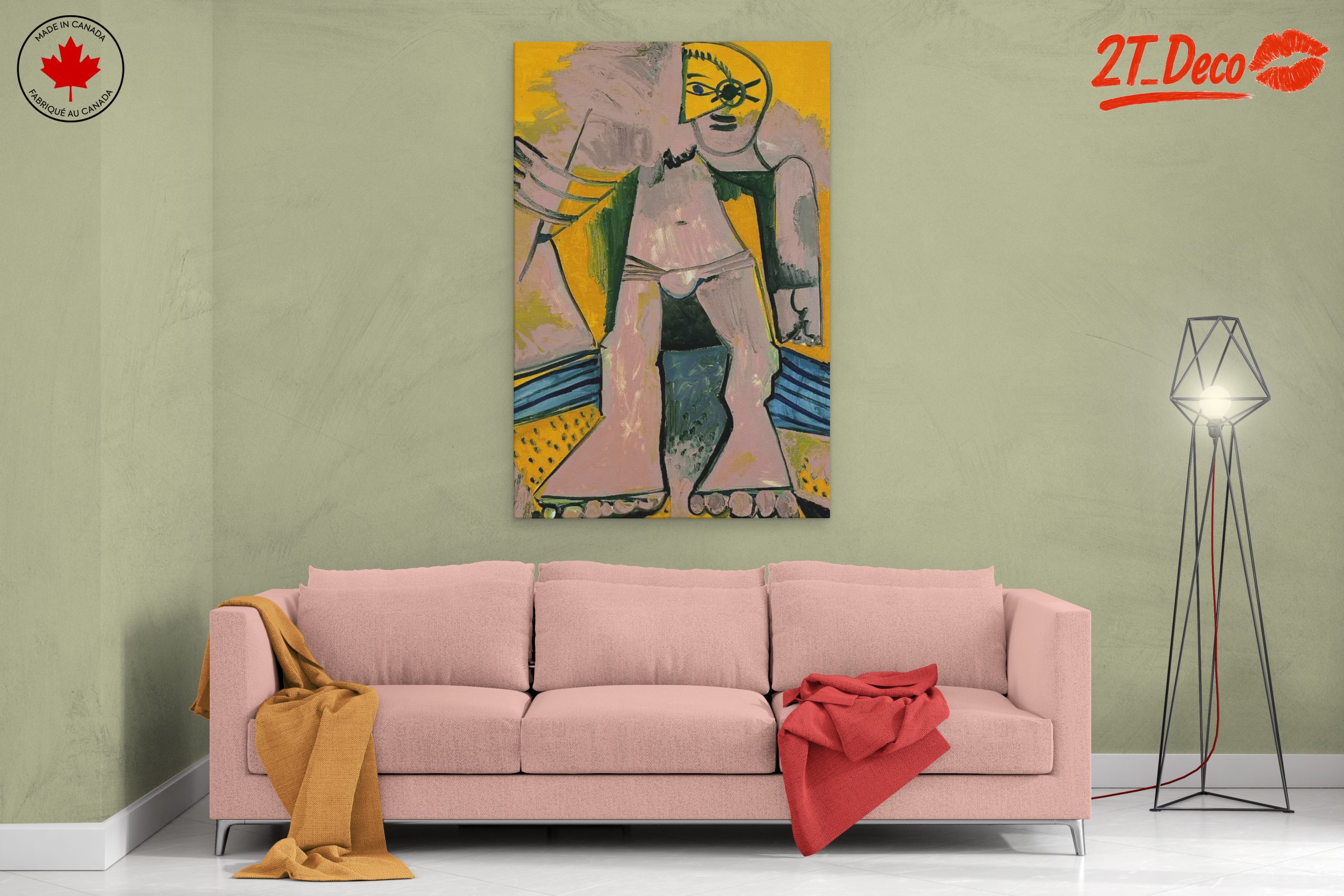 Unique Contemporary Iconic Art Piece - Image 2