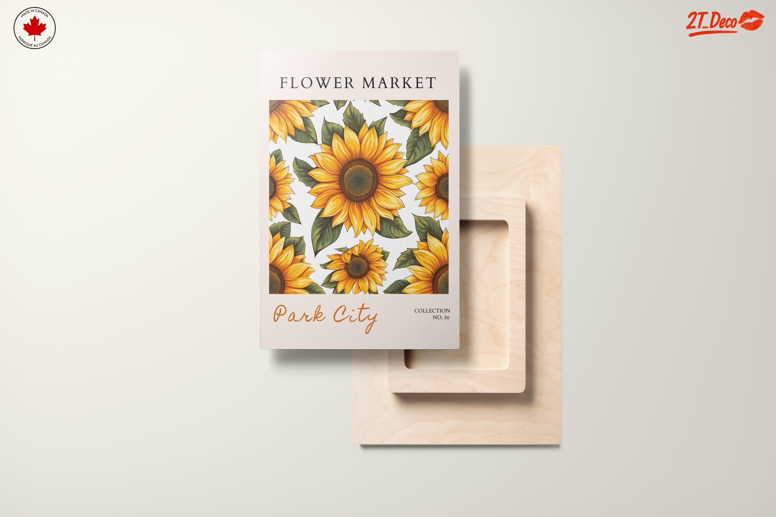 Vibrant Sunflower Floral Art - Image 11