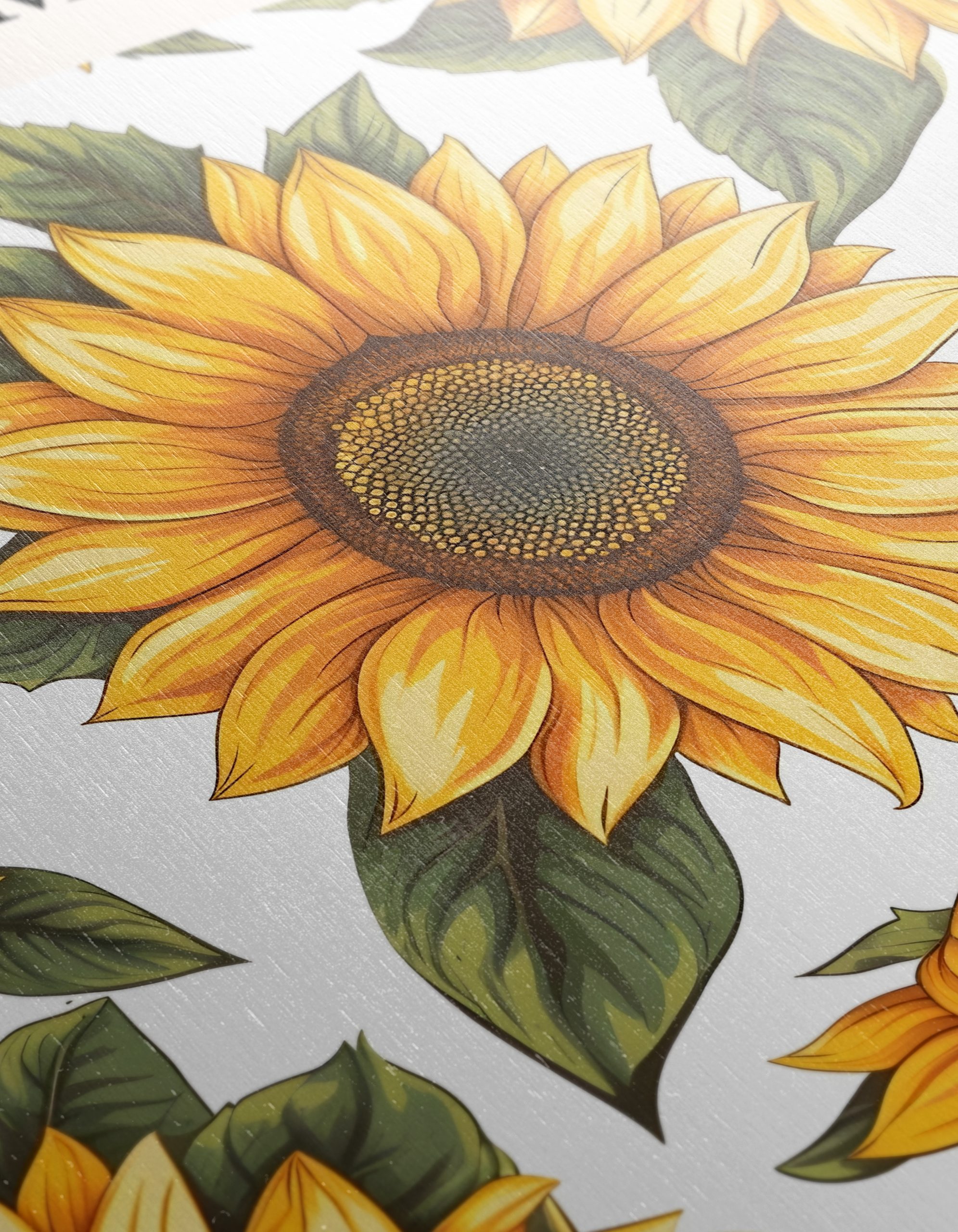 Vibrant Sunflower Floral Art - Image 12