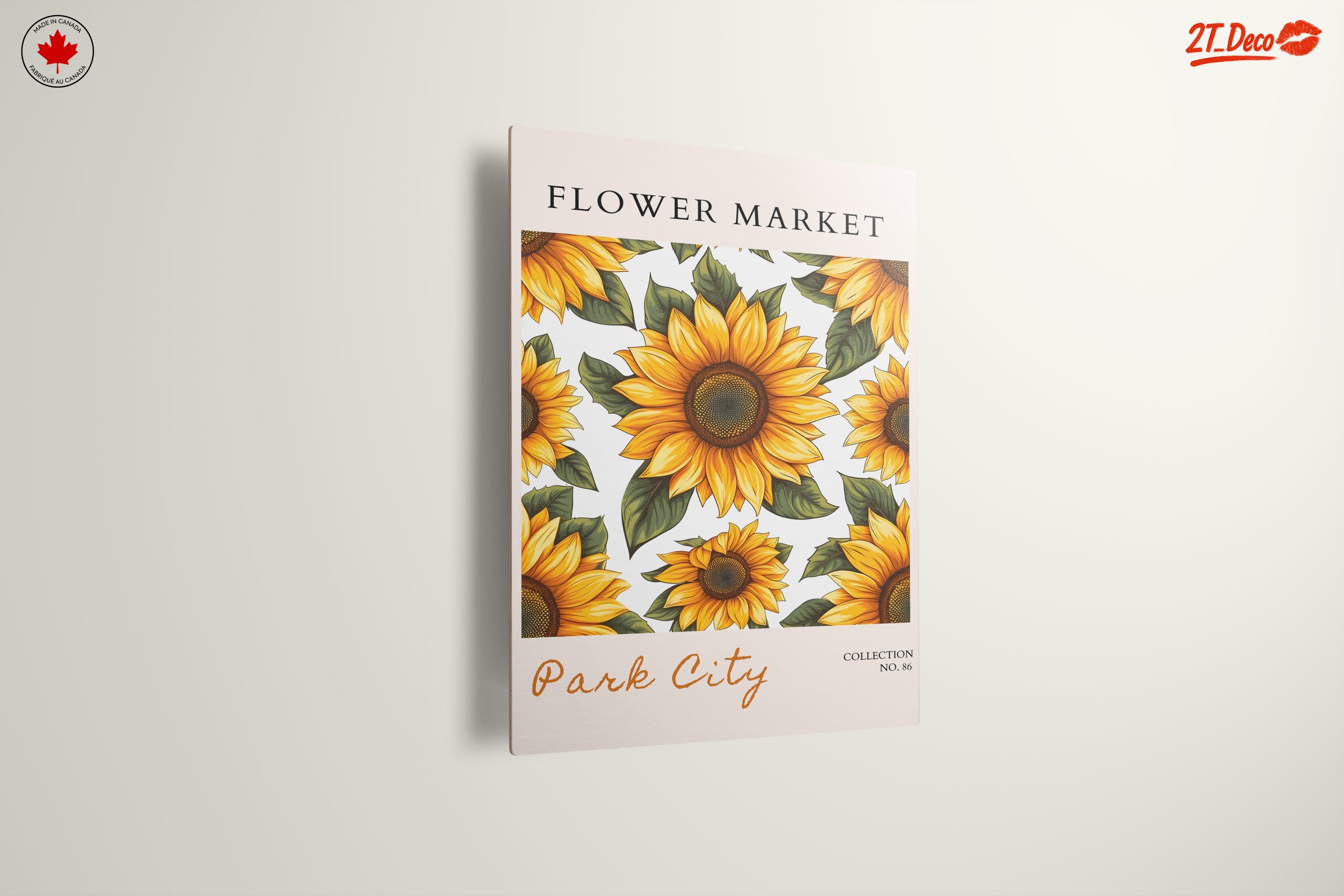 Vibrant Sunflower Floral Art - Image 13