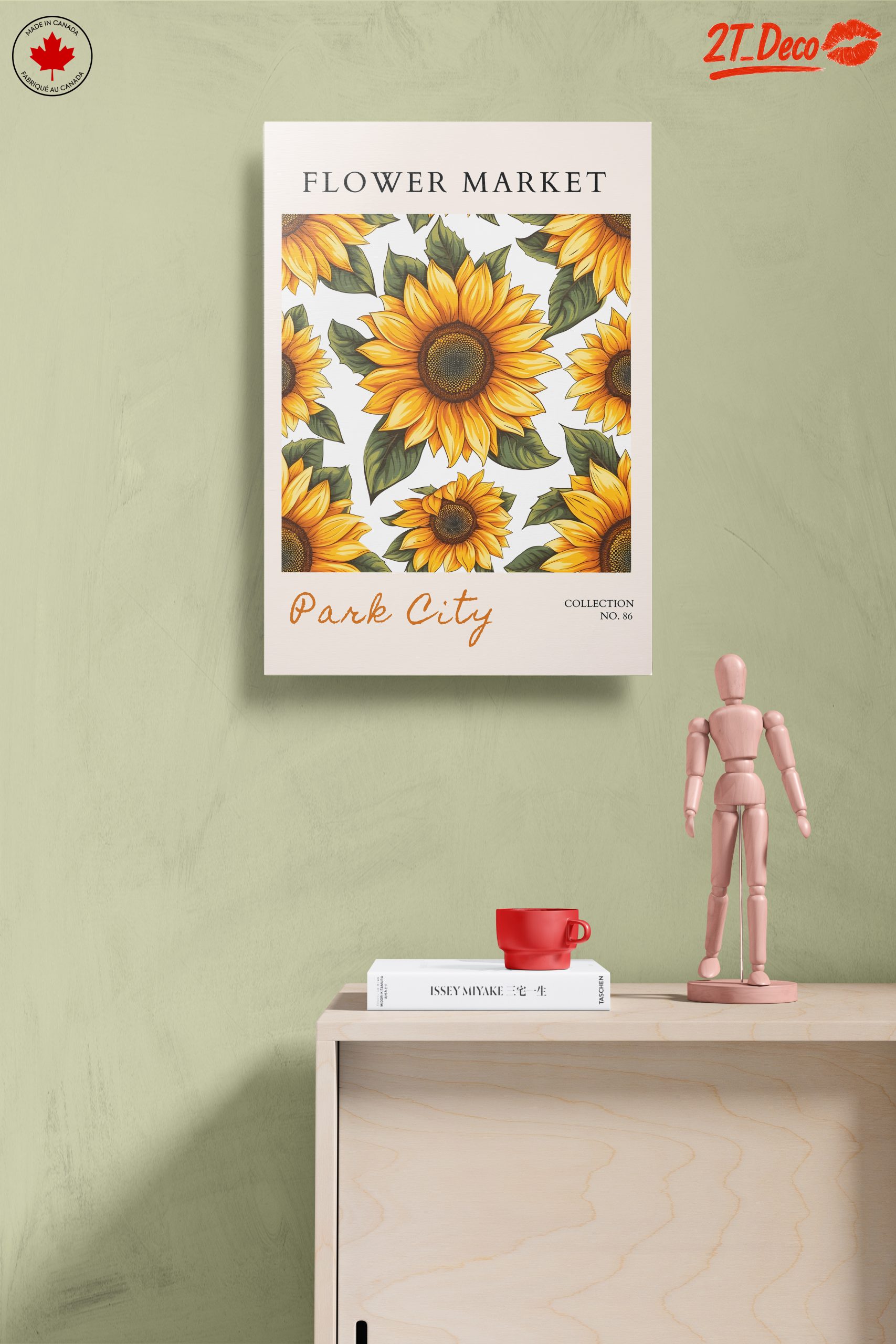 Vibrant Sunflower Floral Art - Image 14