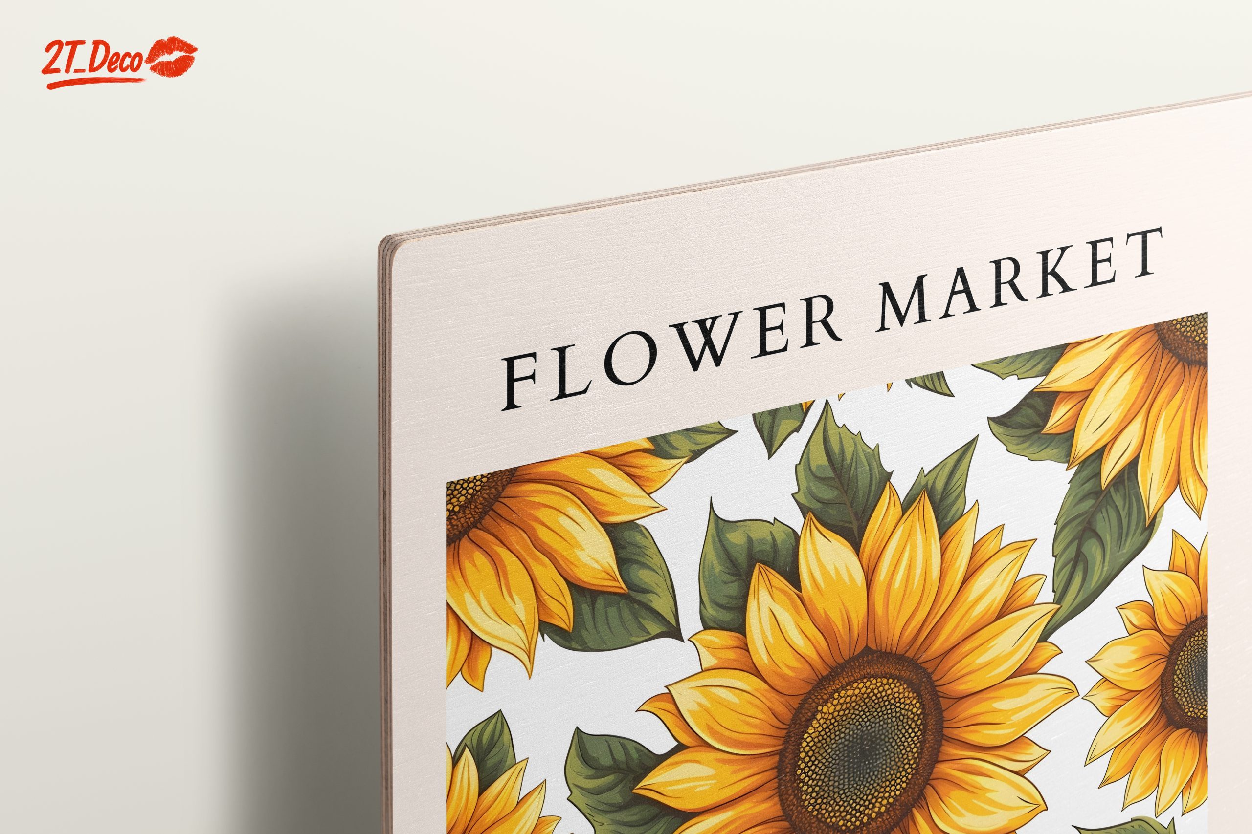 Vibrant Sunflower Floral Art - Image 15