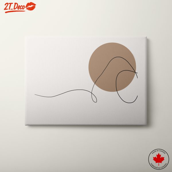 Stylized Minimalist Botanical Art for Modern Spaces
