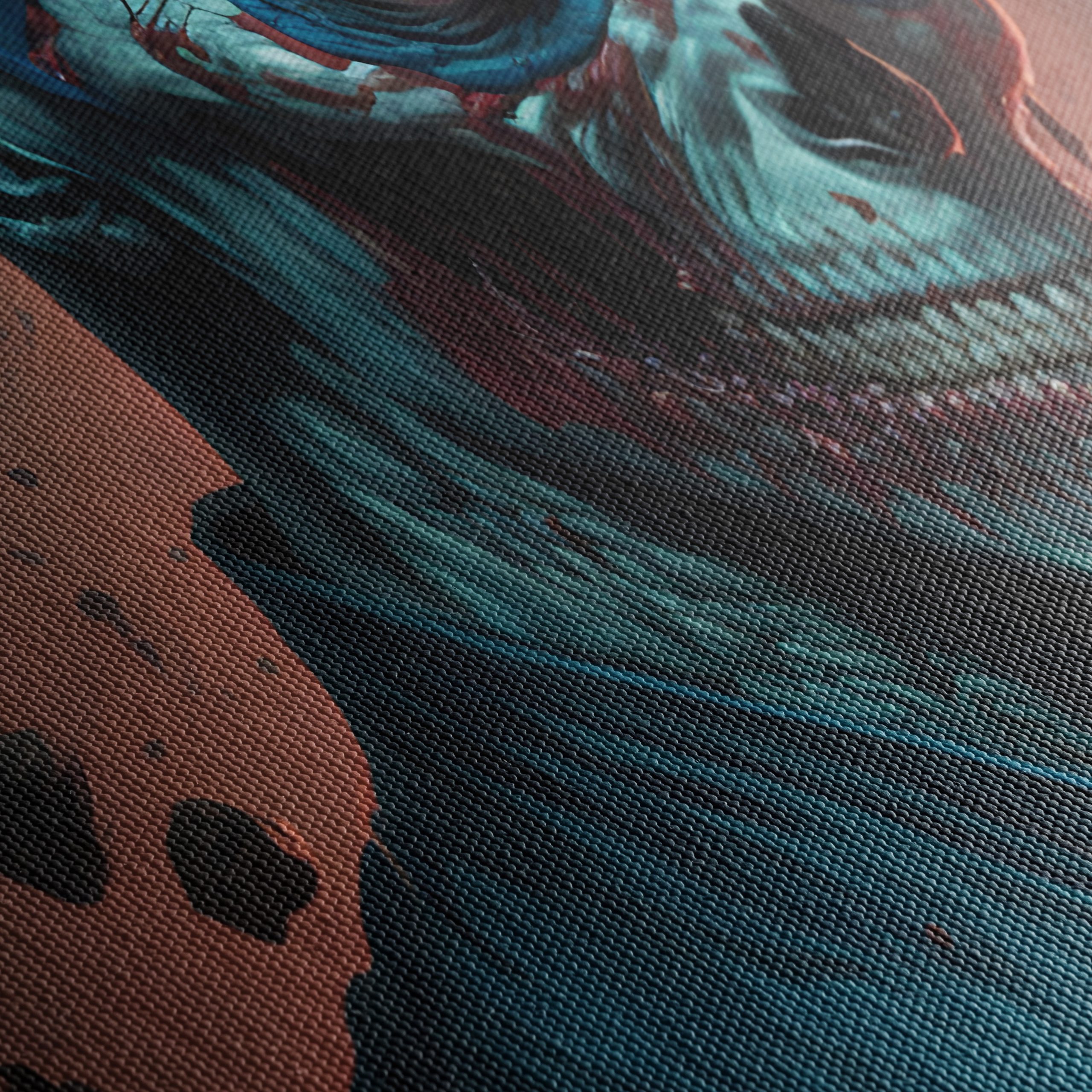 Zombie Superhero Art Featuring Skull Character - Image 5