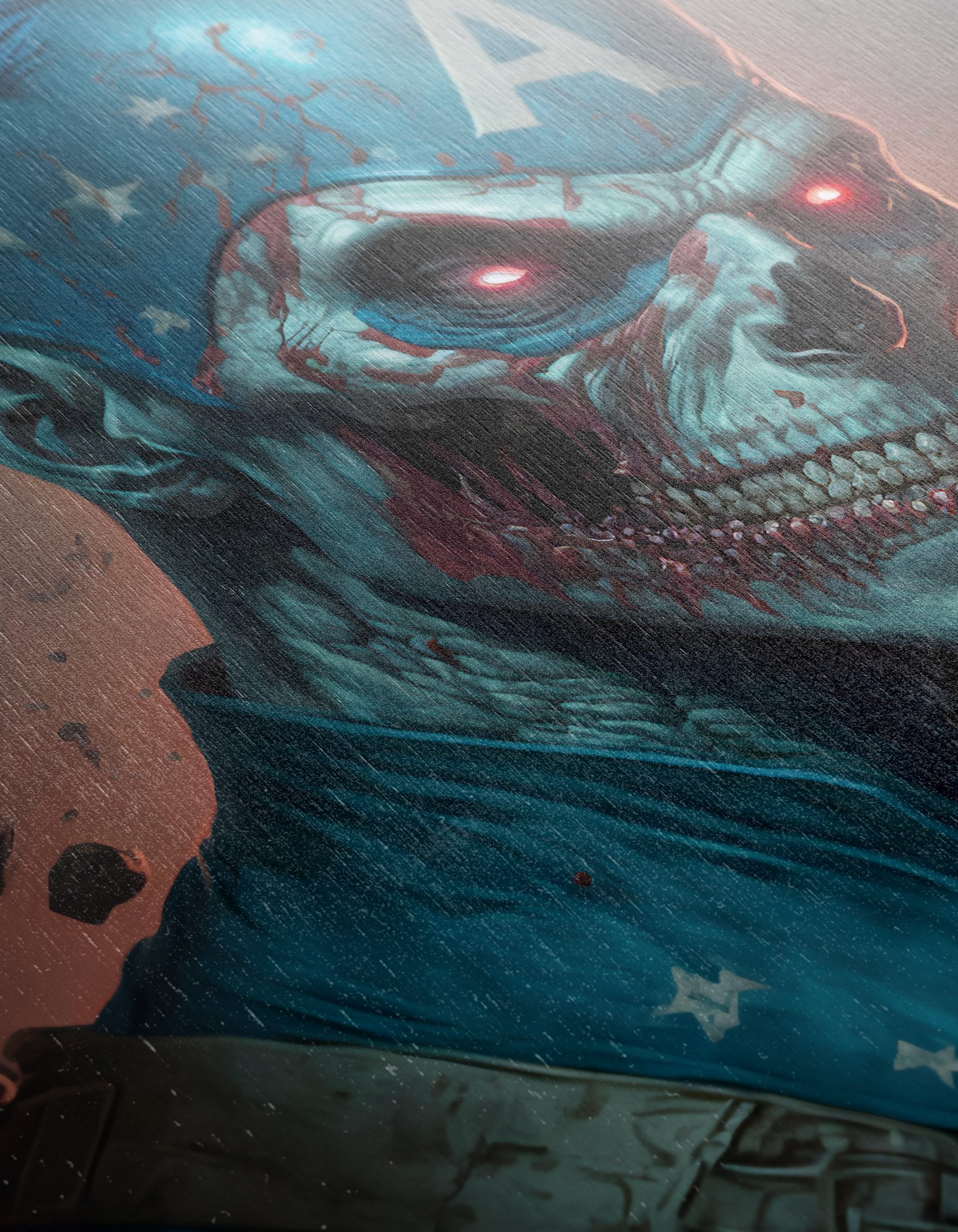 Zombie Superhero Art Featuring Skull Character - Image 12