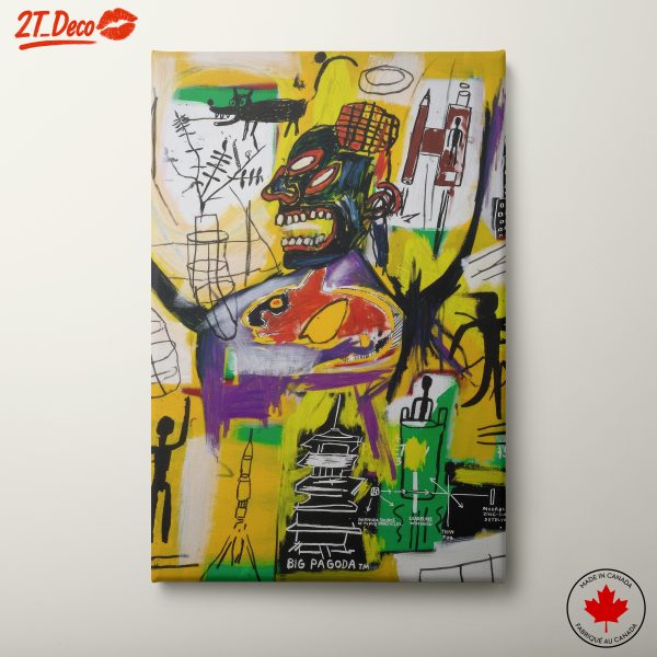 Vibrant Abstract Cultural Art Piece