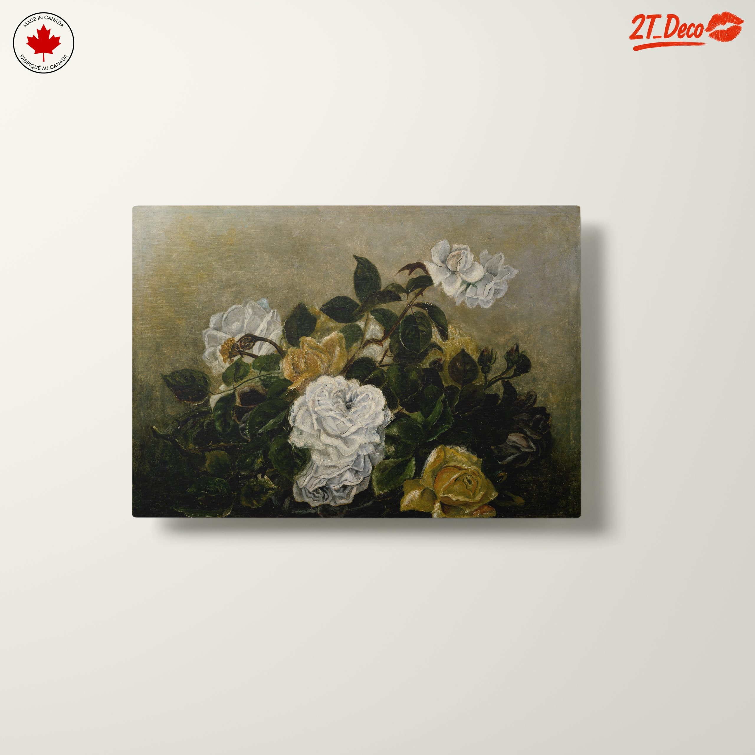 Roses Floral Arrangement Art - Image 10