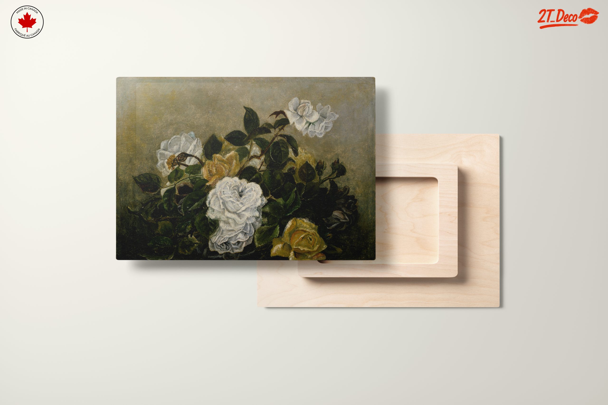 Roses Floral Arrangement Art - Image 11