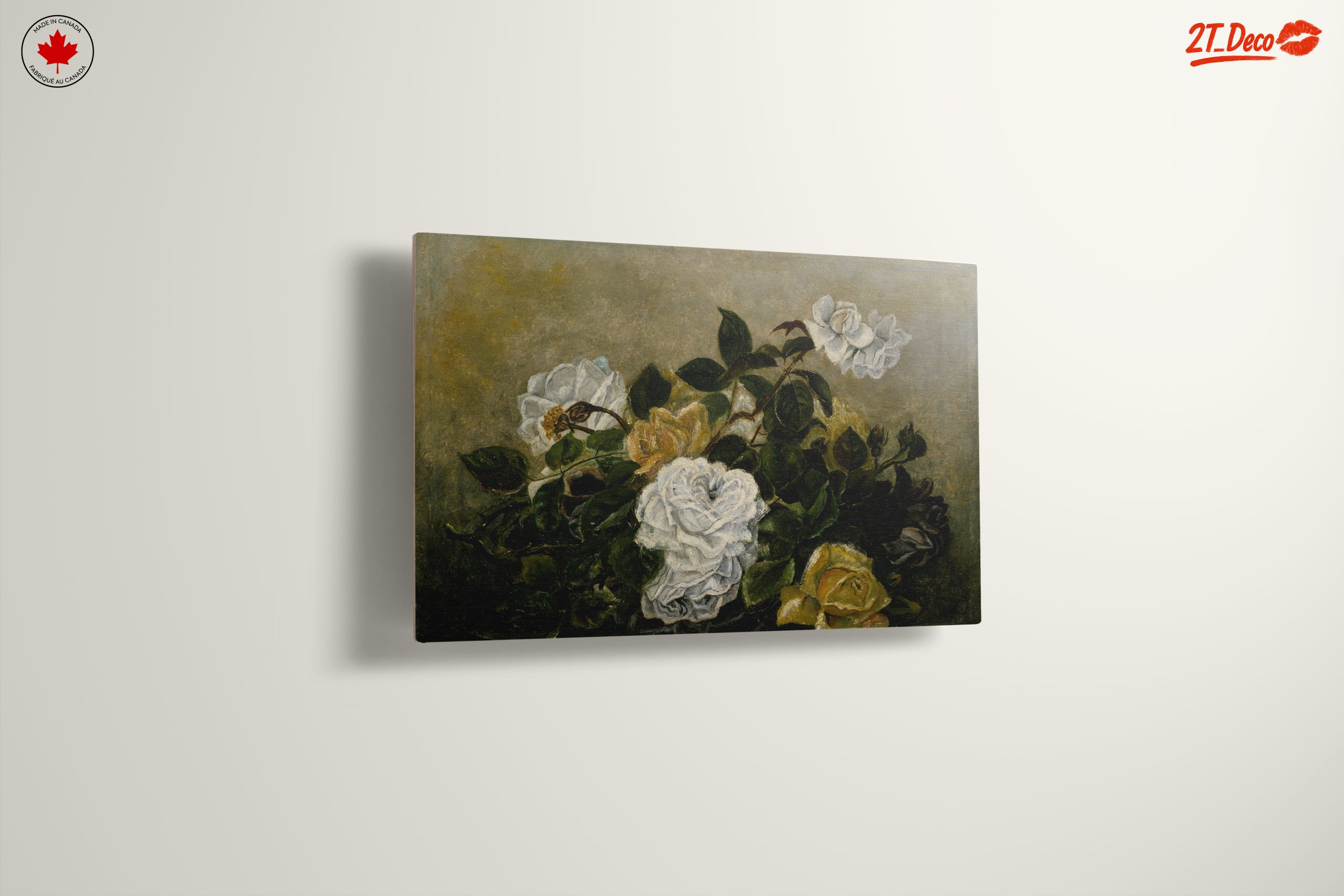 Roses Floral Arrangement Art - Image 13