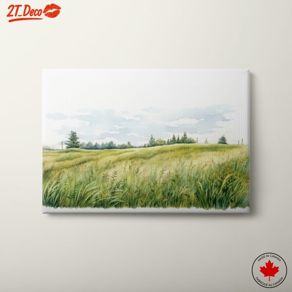 Serene Nature Landscape with Gentle Waves