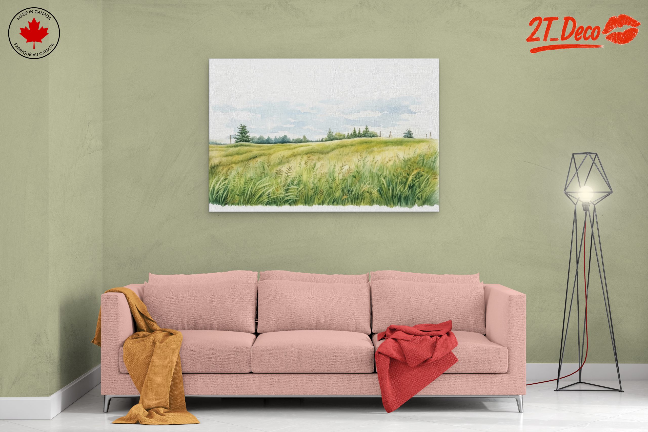 Serene Nature Landscape with Gentle Waves - Image 2