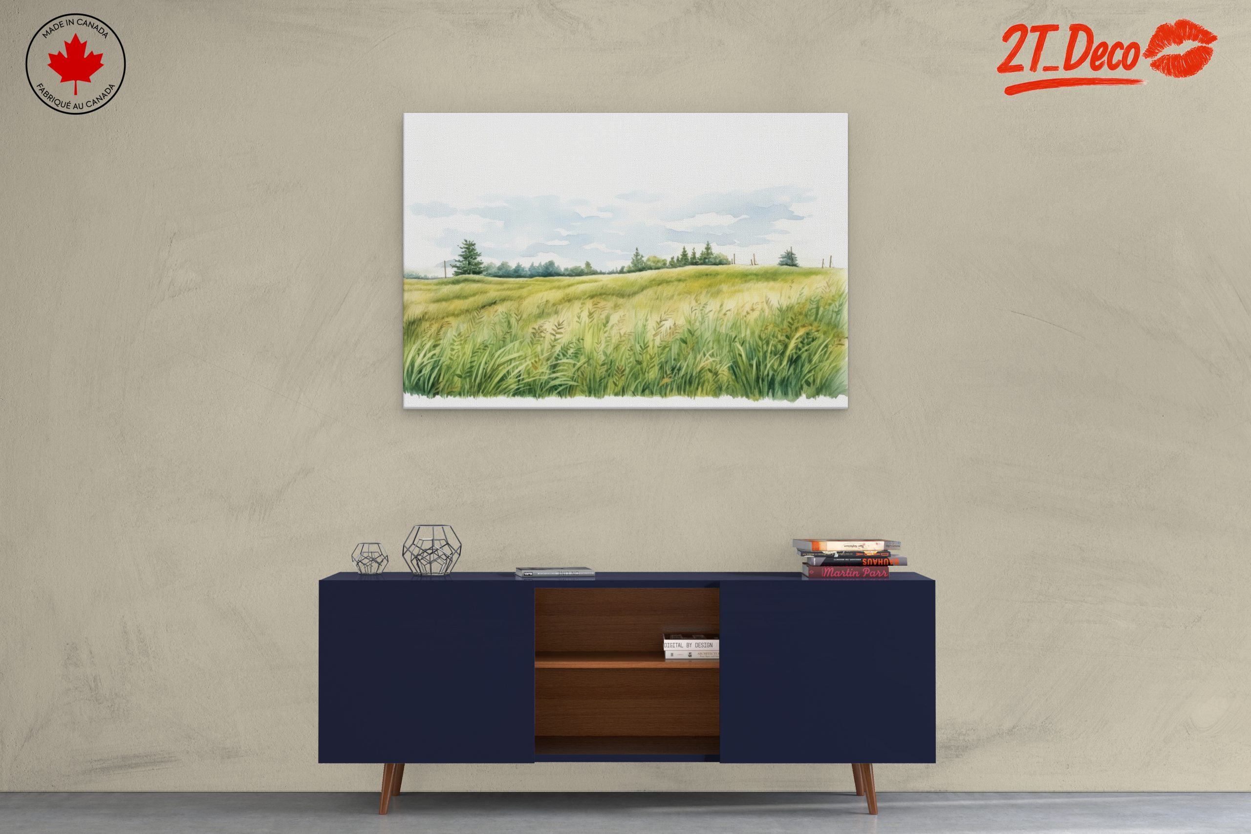 Serene Nature Landscape with Gentle Waves - Image 3