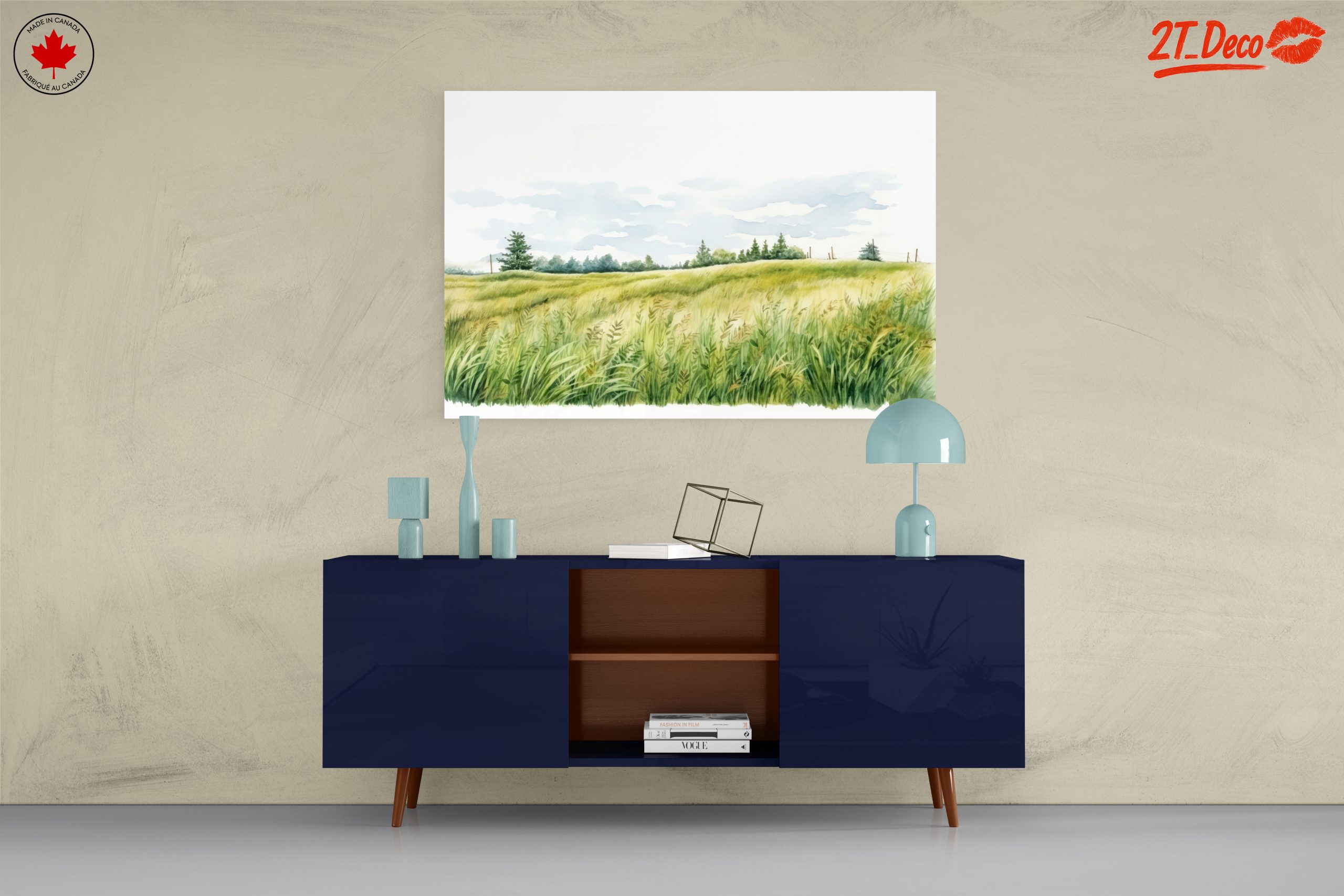 Serene Nature Landscape with Gentle Waves - Image 8