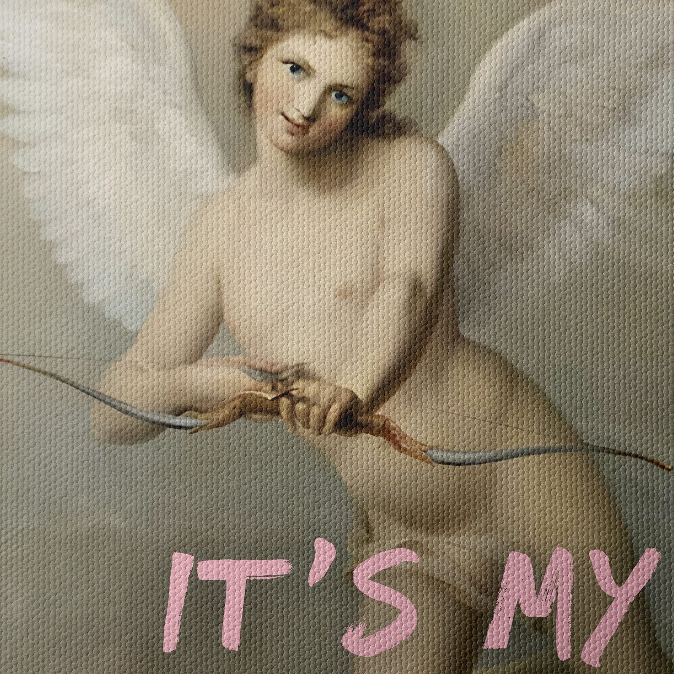 Angel with Modern Text Design - Image 4
