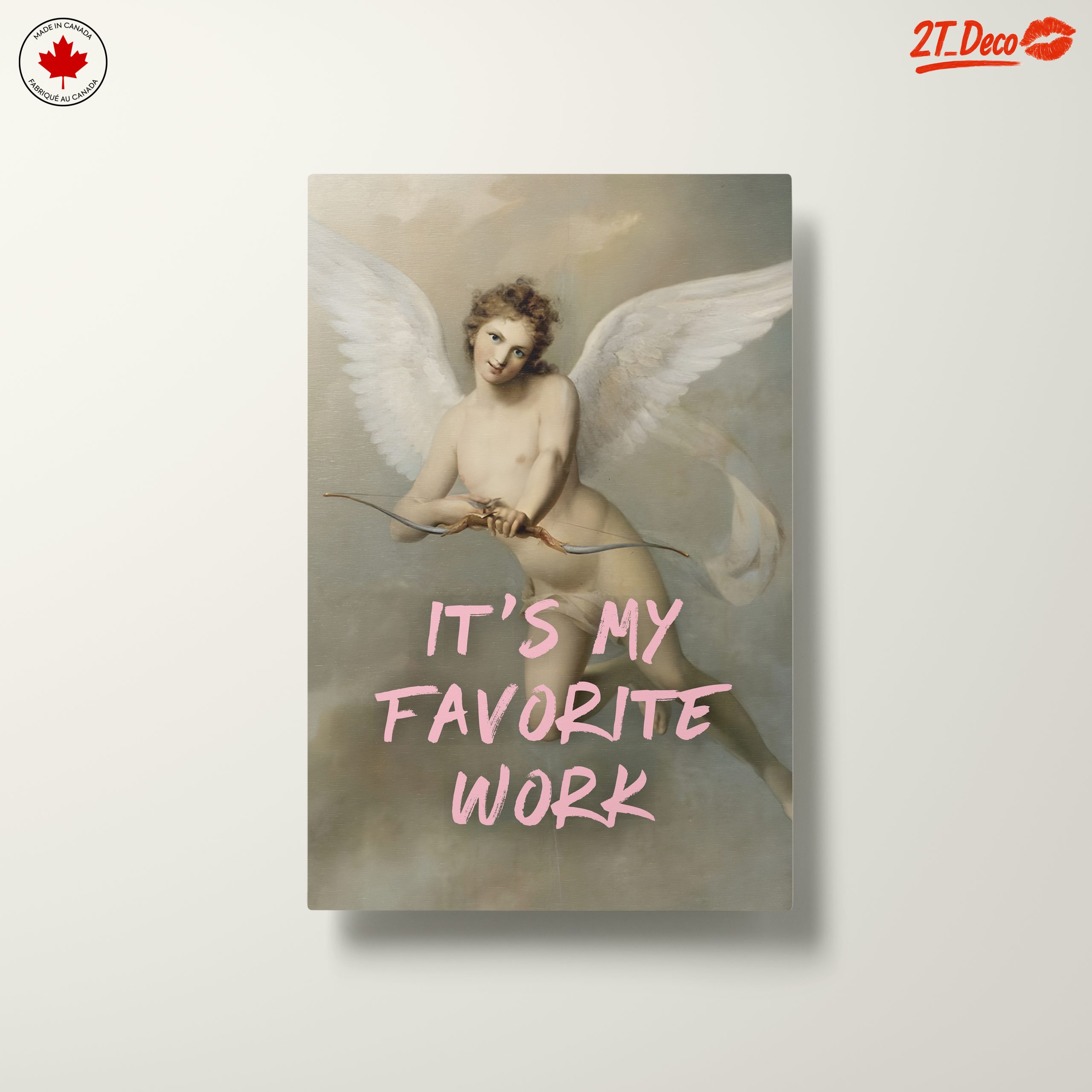 Angel with Modern Text Design - Image 10
