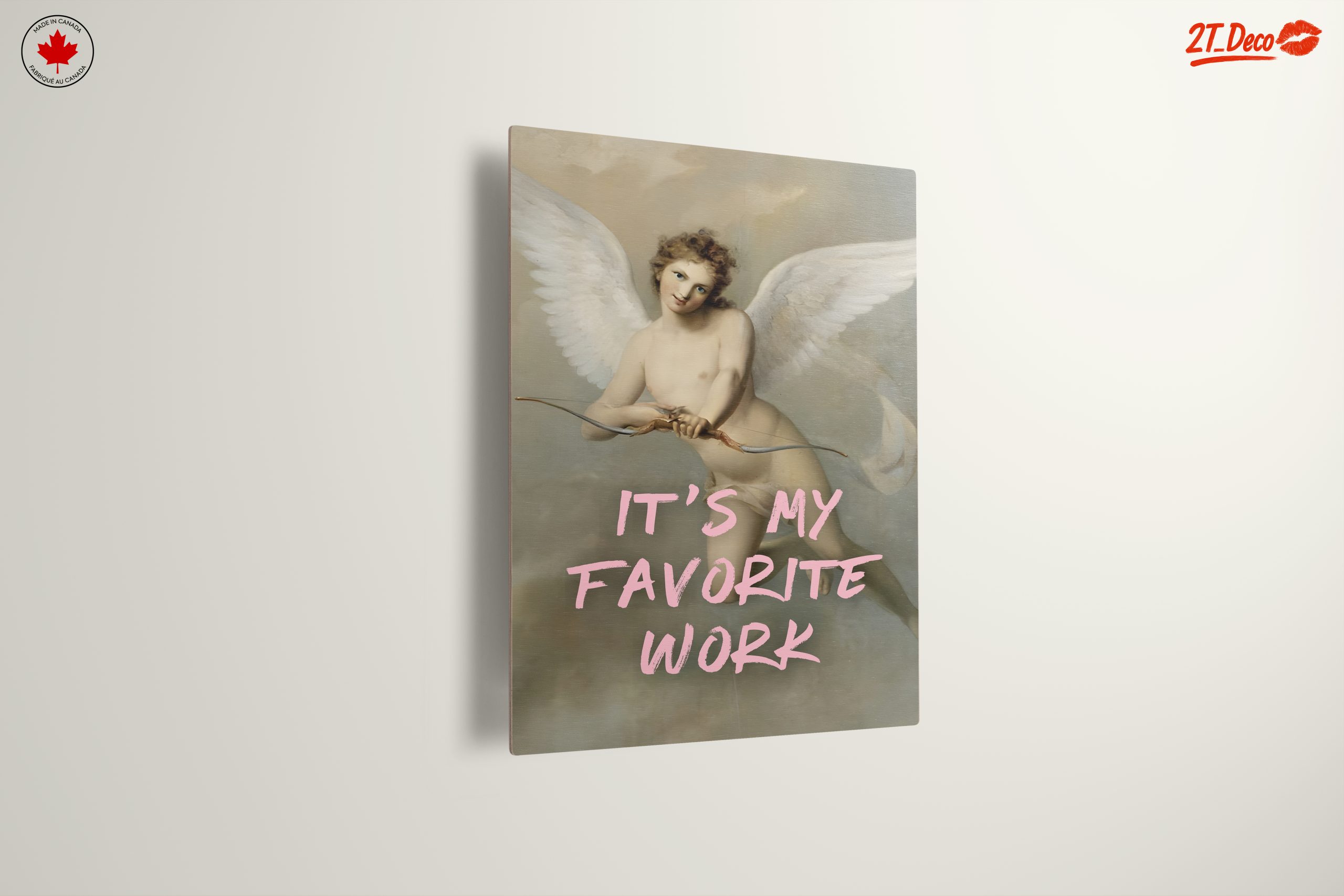 Angel with Modern Text Design - Image 13
