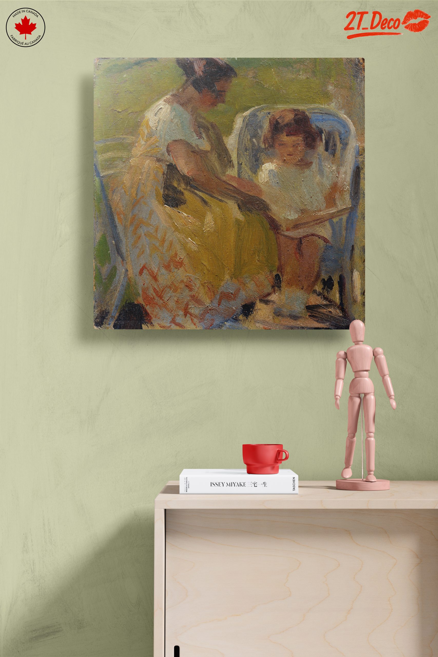 Mother and Child Contemporary Portrait - Image 14