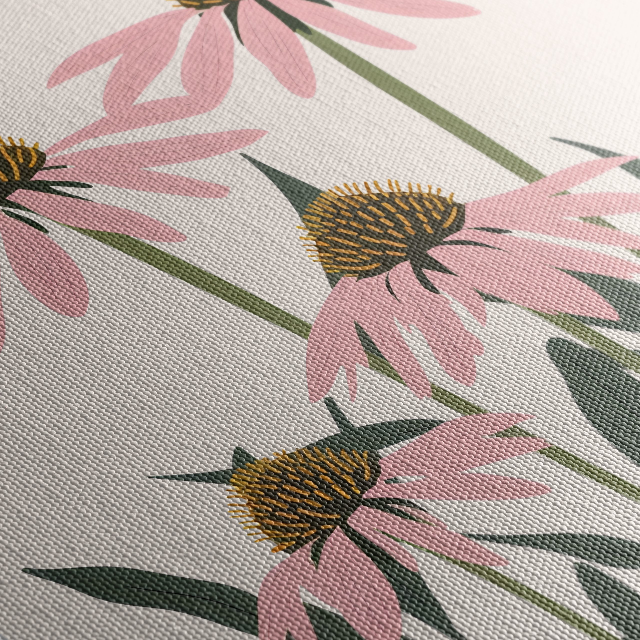 Charming Botanical Garden Floral Artwork - Image 5
