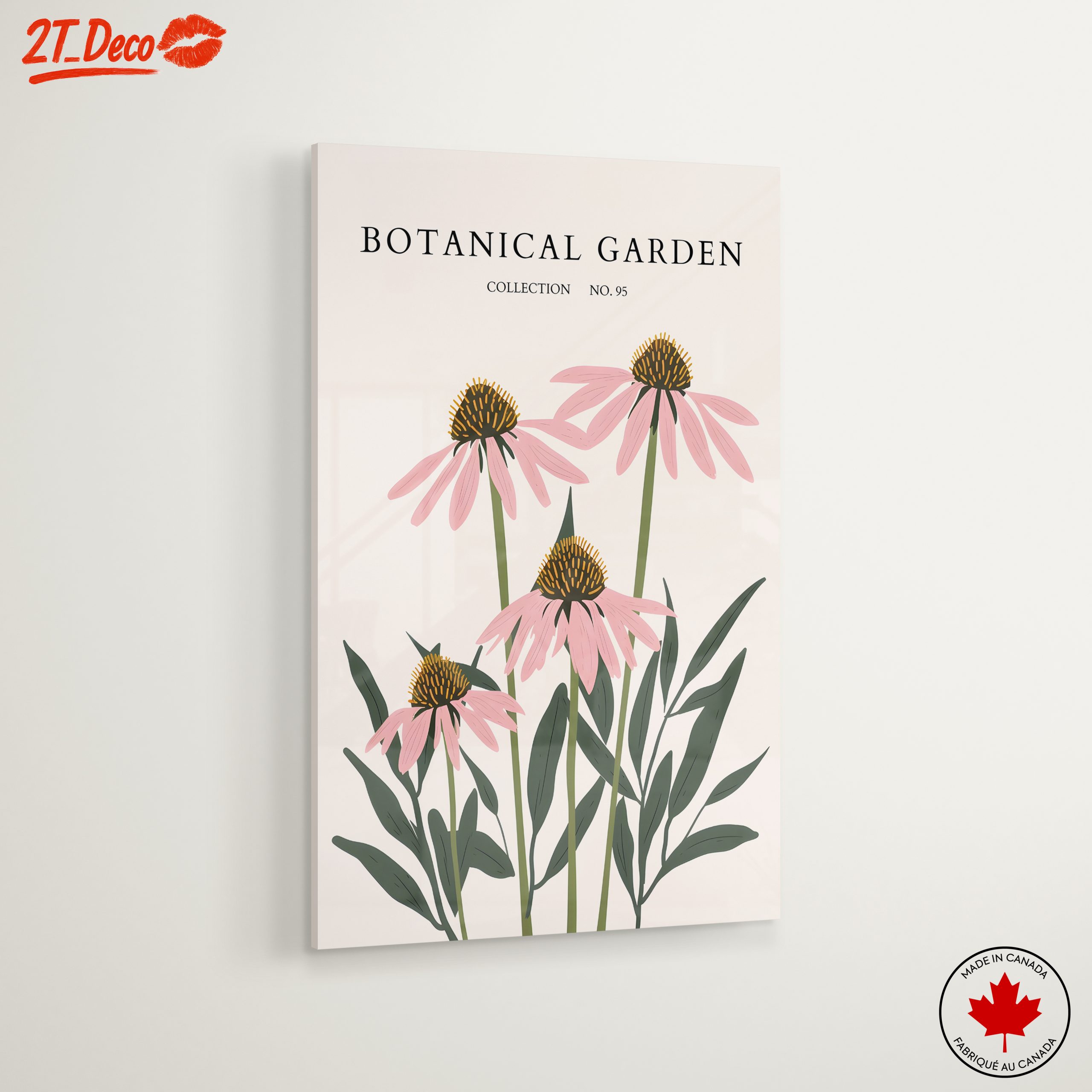Charming Botanical Garden Floral Artwork - Image 6