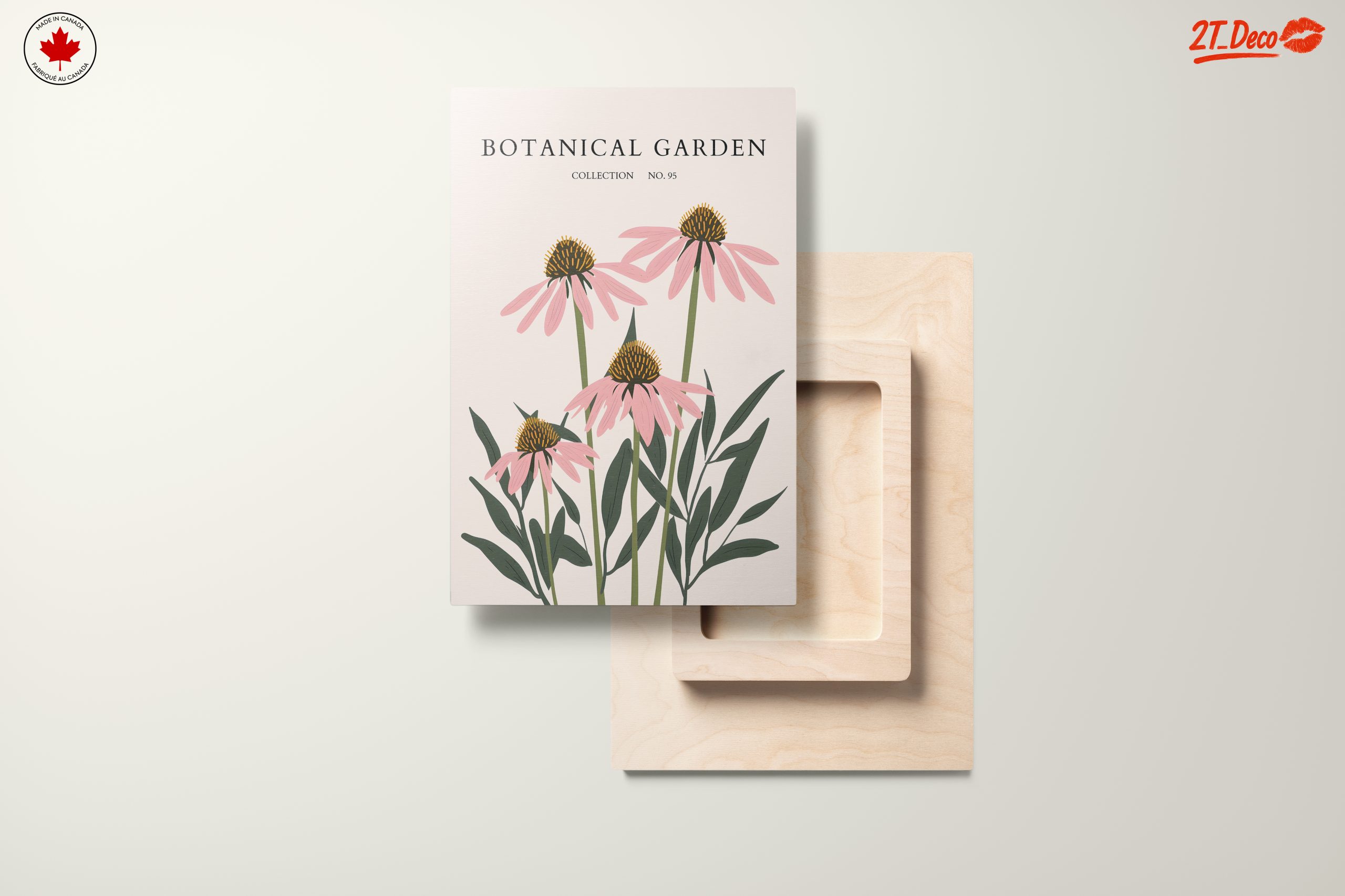 Charming Botanical Garden Floral Artwork - Image 11