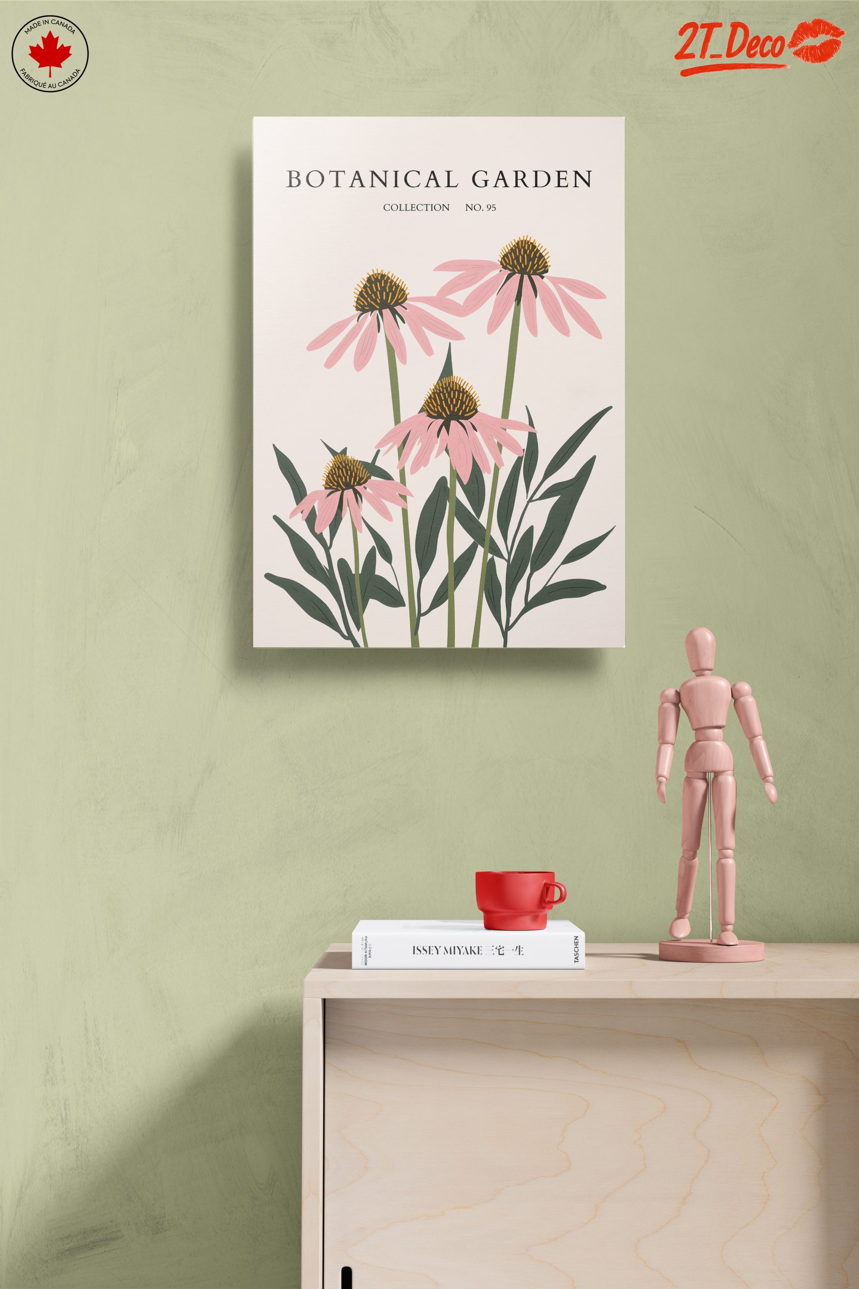 Charming Botanical Garden Floral Artwork - Image 14
