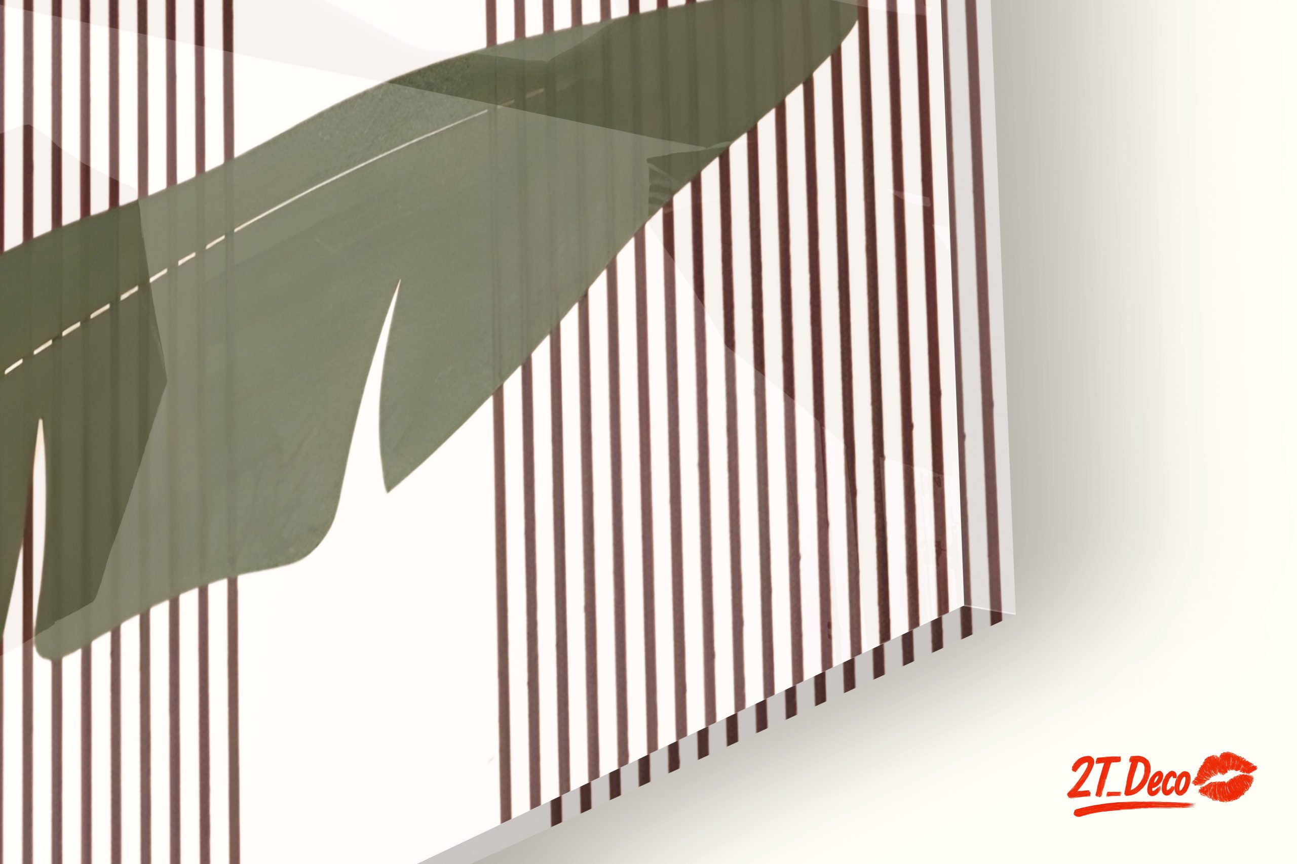 Stylized Botanical Art with Geometric Elements - Image 9