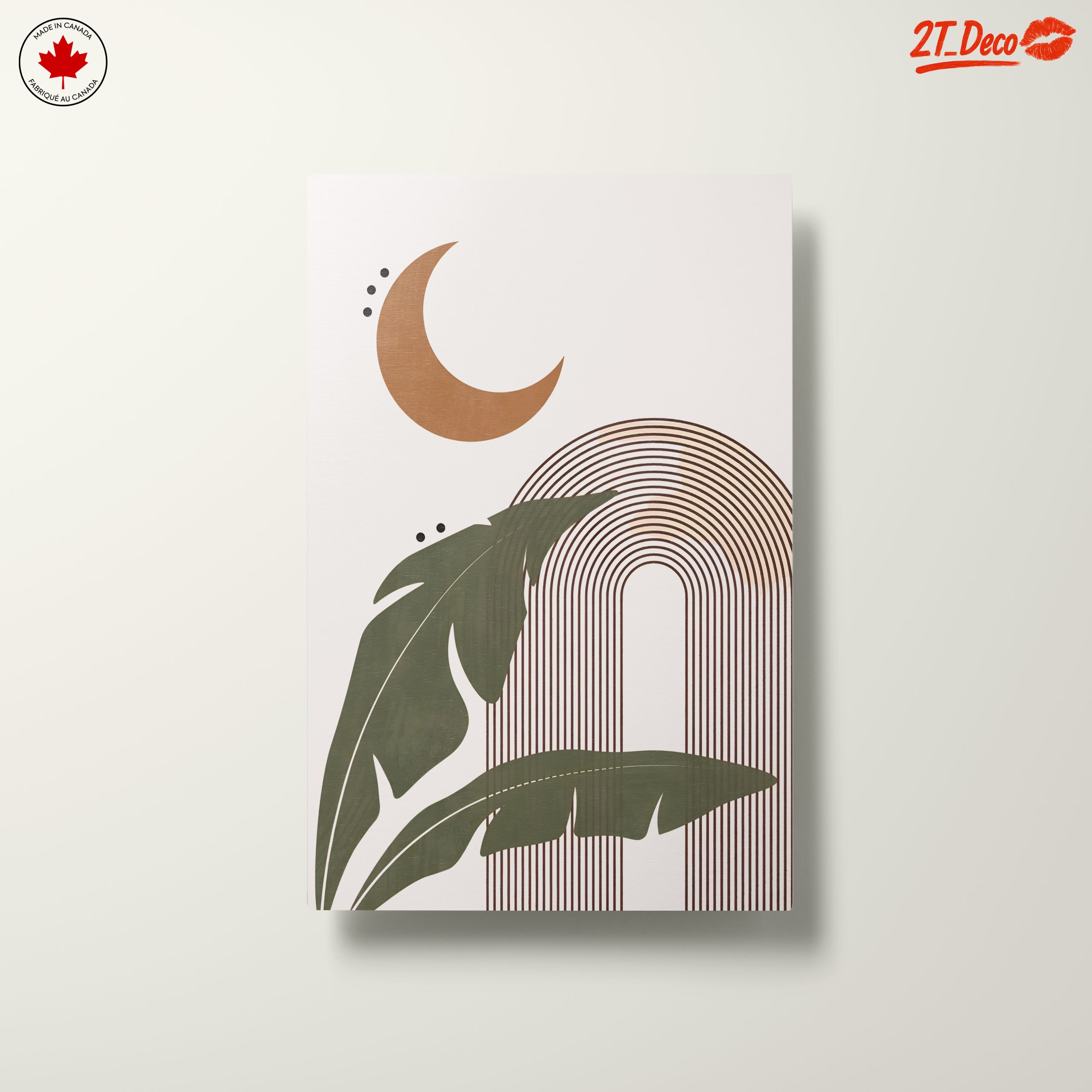 Stylized Botanical Art with Geometric Elements - Image 10