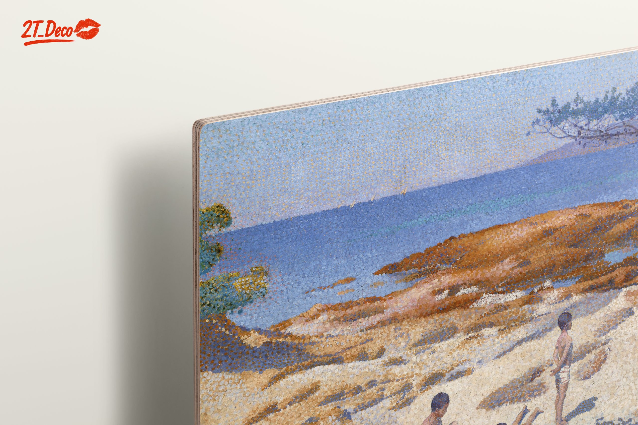 Children Playing on a Coastal Landscape - Image 15