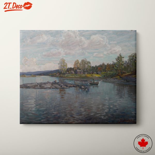 Serene Natural Landscape with Water and Trees