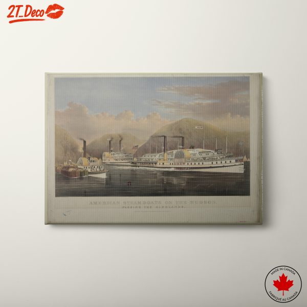 American Steamboats on the Hudson River