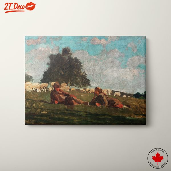 Serene Pastoral Landscape Scene