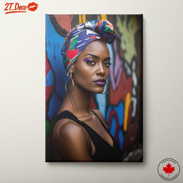 Vibrant Contemporary Portrait with Bold Colors 2
